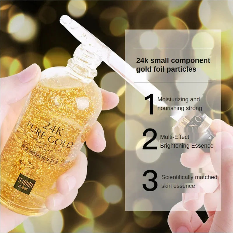 24K Gold Hyaluronic Acid Face Serum For Radiant Skin