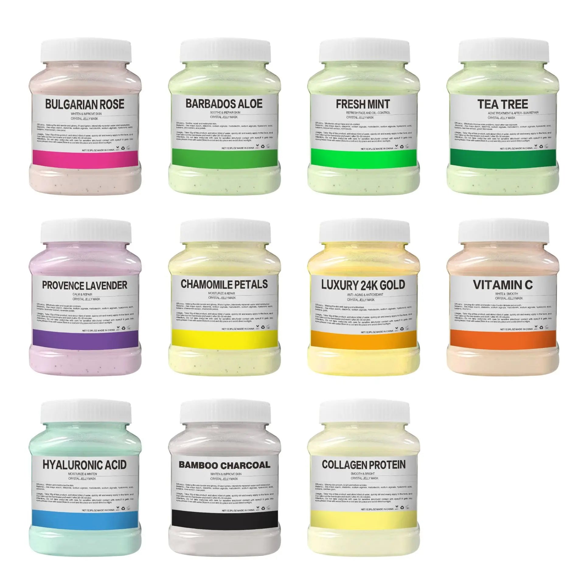 Hydrating 24K Gold Jelly Face Mask Powder 350 g