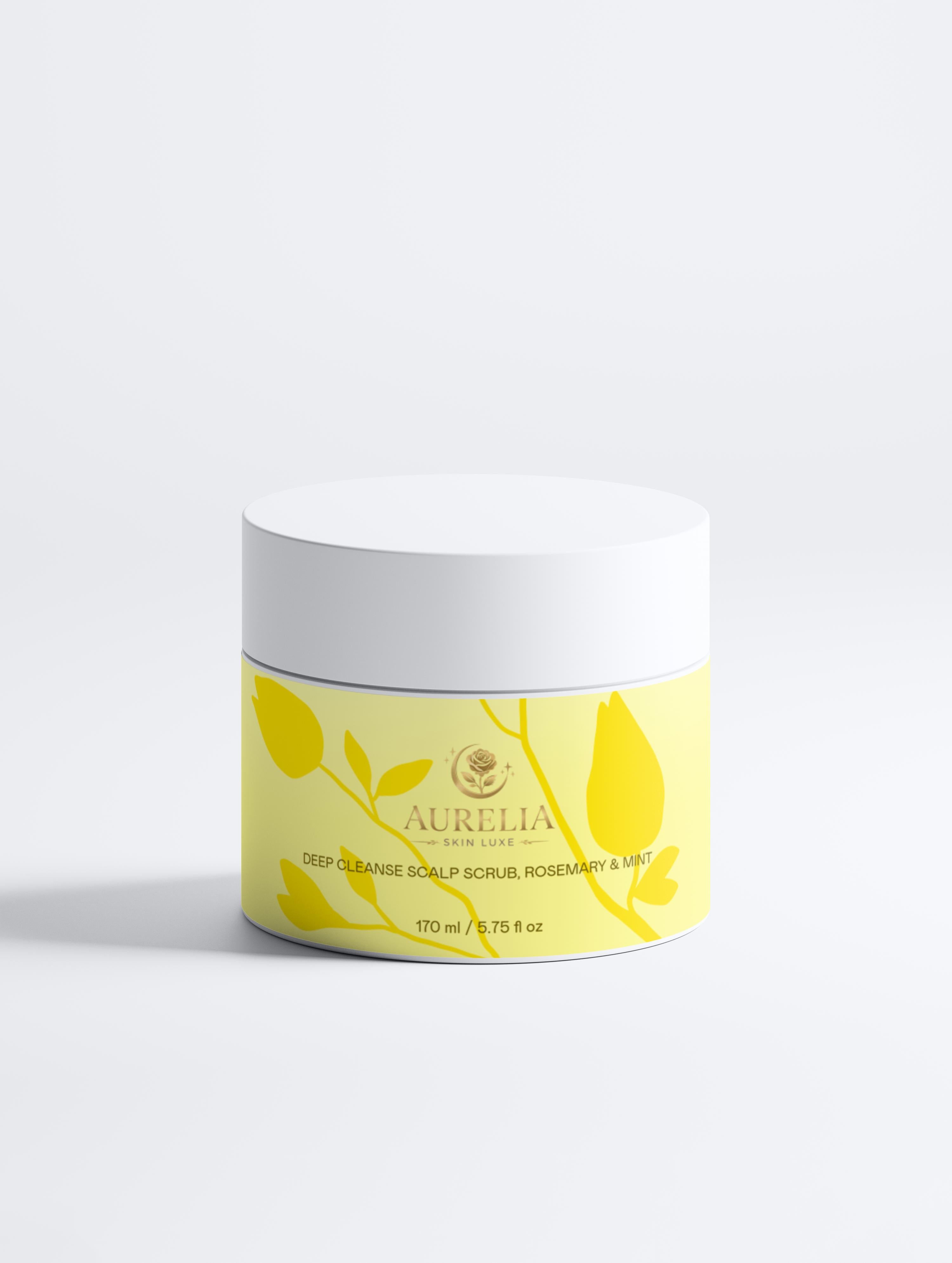Deep Cleanse Scalp Scrub, Rosemary & Mint - Aurelia Skin Luxe