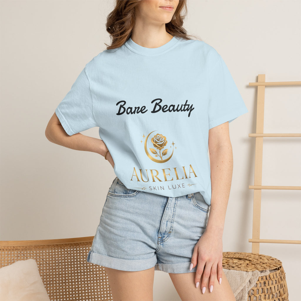 Aurelia Skin Luxe 'Bare Beauty' Logo T‑Shirt