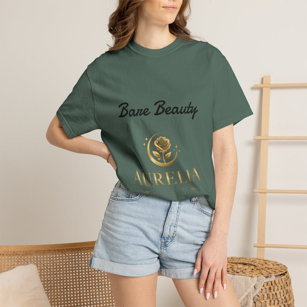 Aurelia Skin Luxe 'Bare Beauty' Logo T‑Shirt