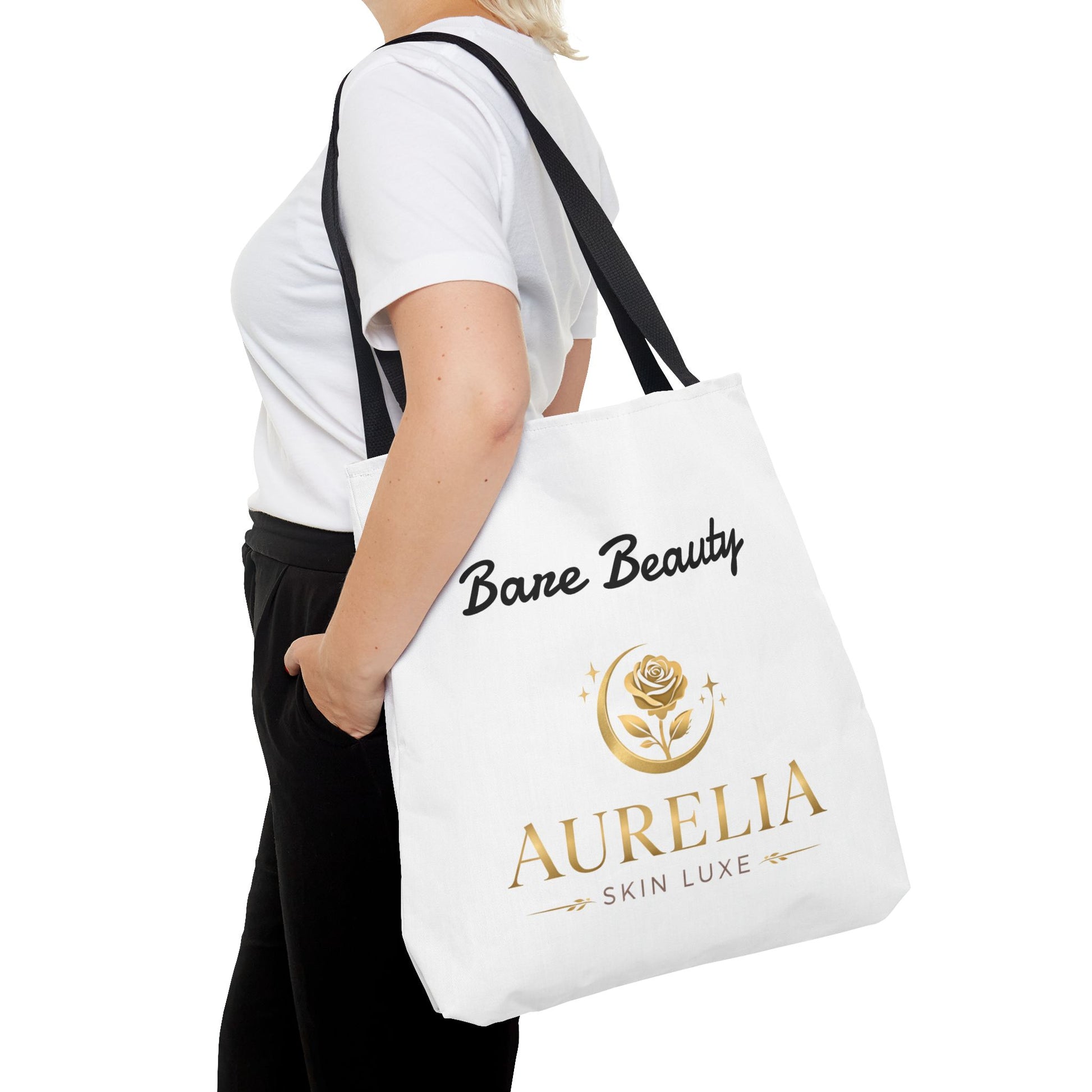Aurelia Skin Luxe 'Bare Beauty' Logo Tote Bag
