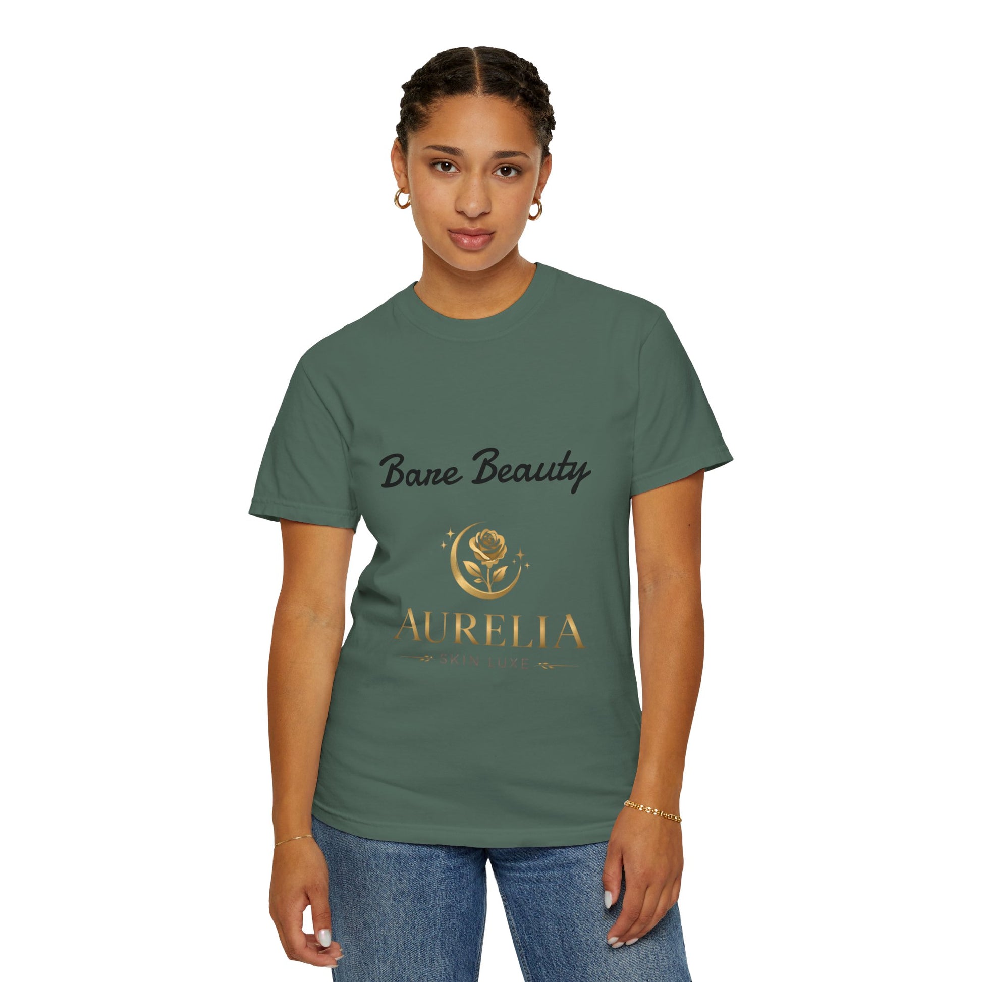 Aurelia Skin Luxe 'Bare Beauty' Logo T‑Shirt