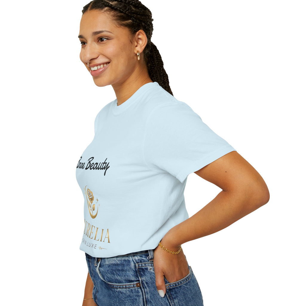 Aurelia Skin Luxe 'Bare Beauty' Logo T‑Shirt