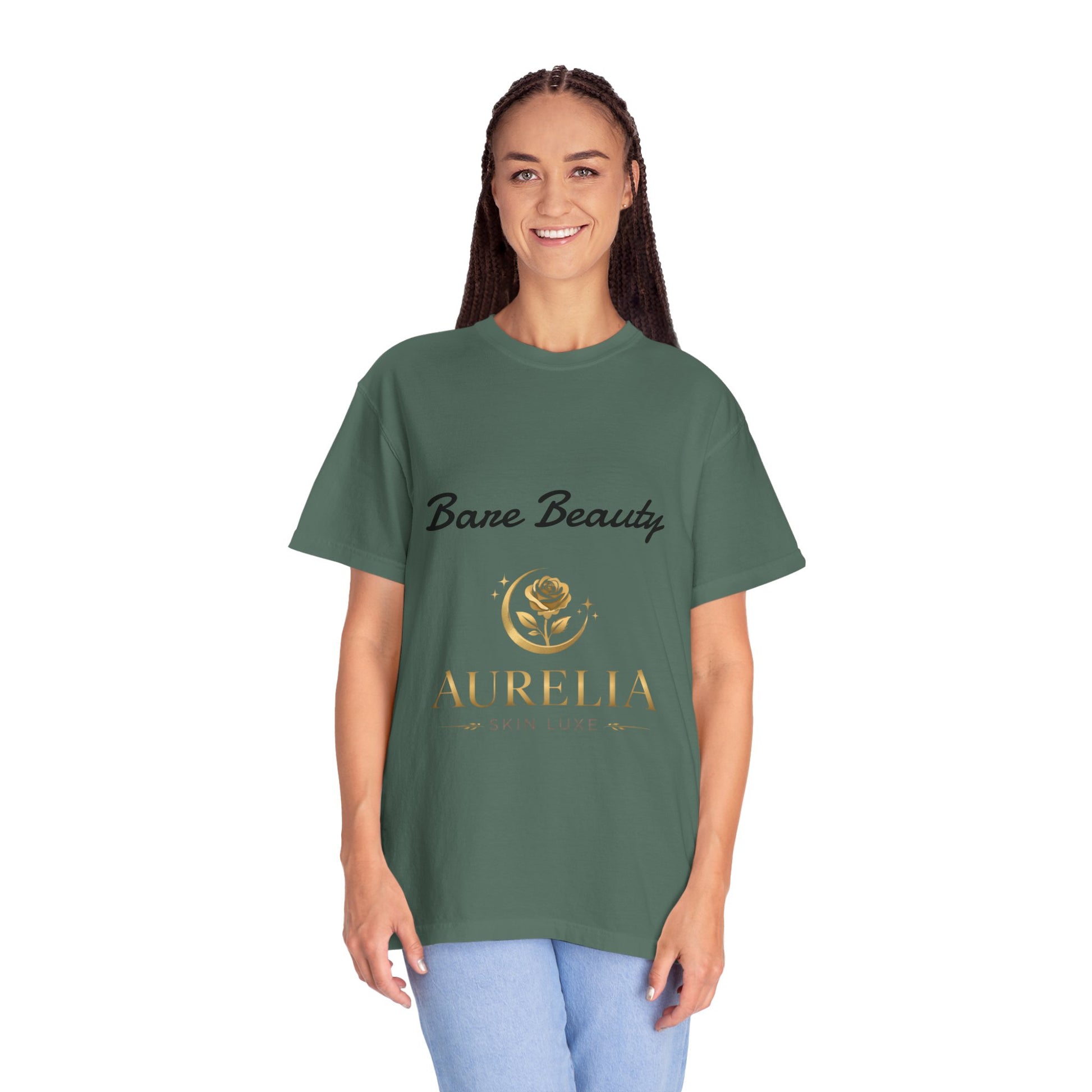 Aurelia Skin Luxe 'Bare Beauty' Logo T‑Shirt