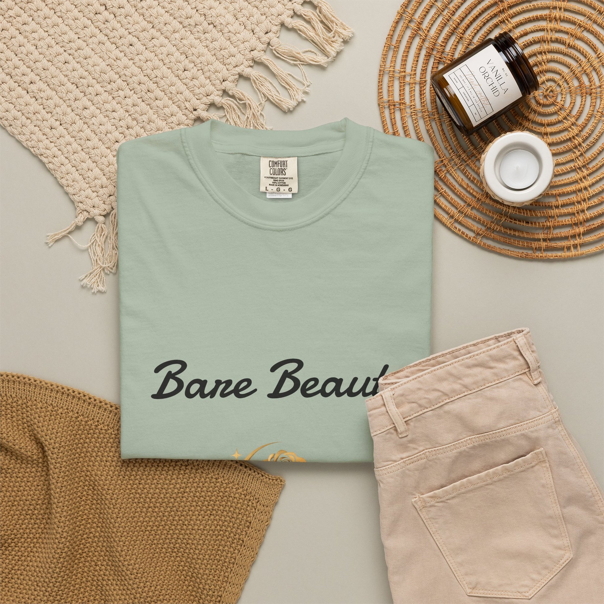 Aurelia Skin Luxe 'Bare Beauty' Logo T‑Shirt