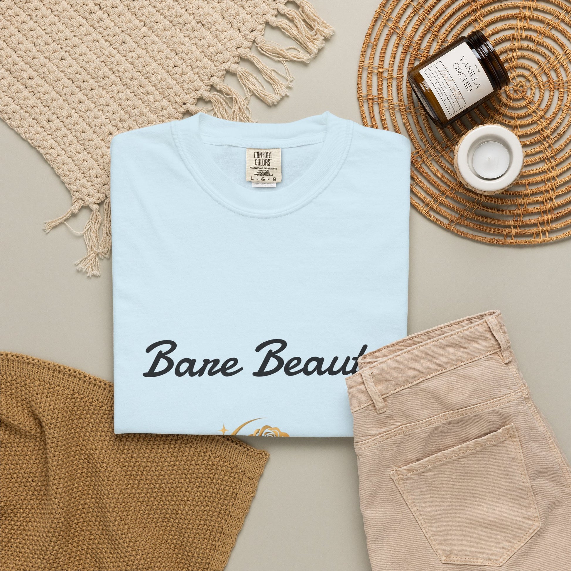 Aurelia Skin Luxe 'Bare Beauty' Logo T‑Shirt