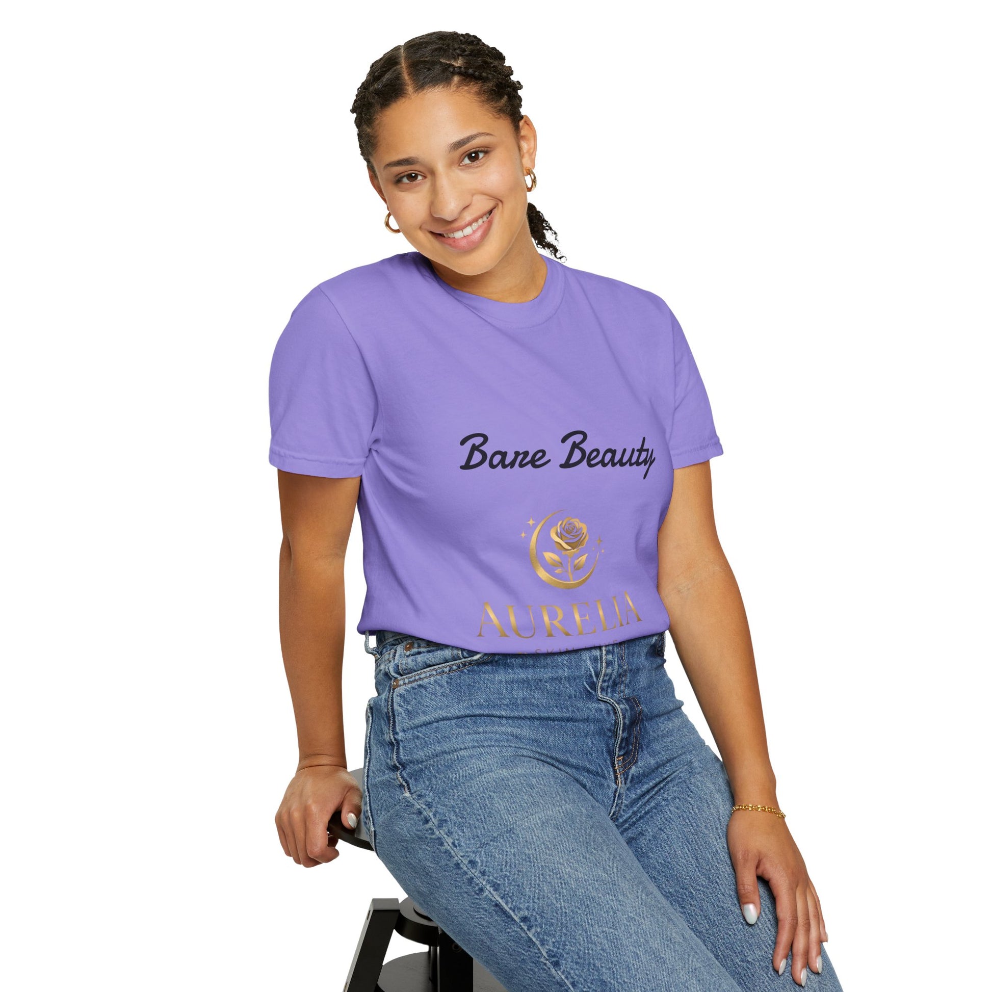 Aurelia Skin Luxe 'Bare Beauty' Logo T‑Shirt