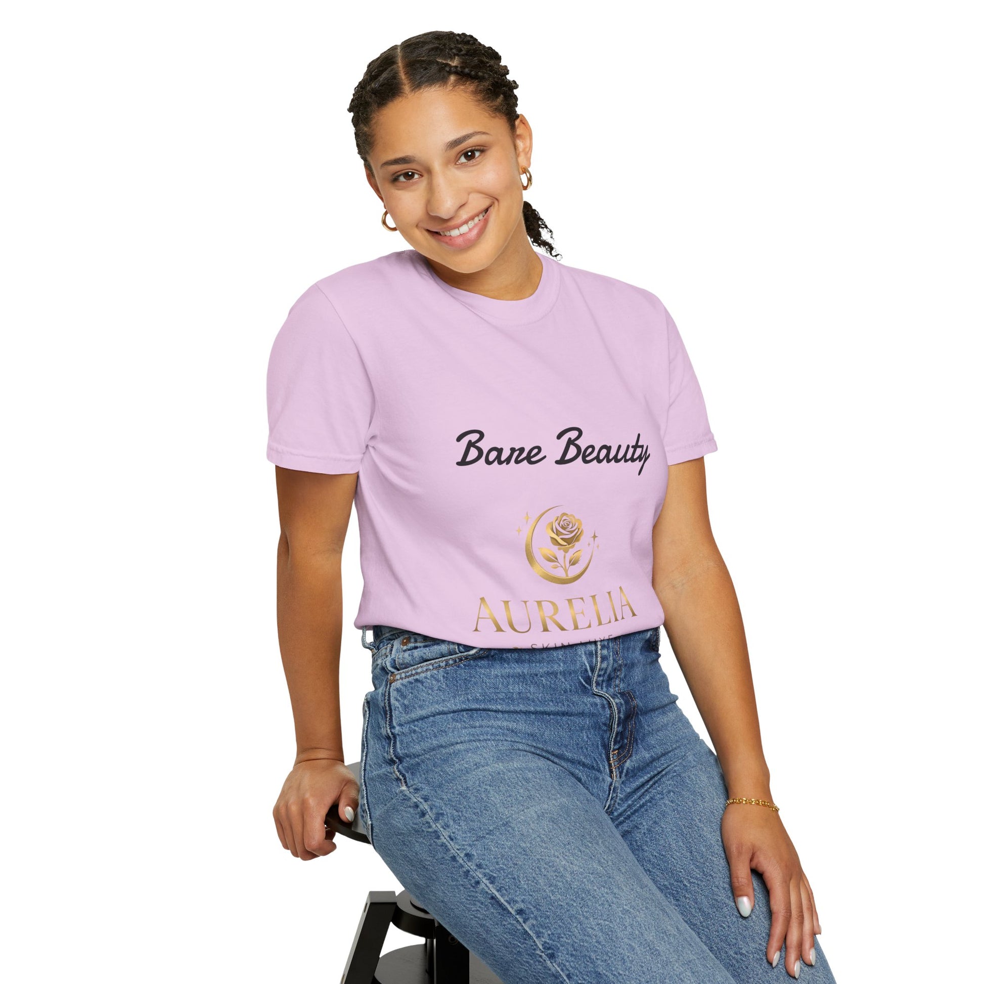 Aurelia Skin Luxe 'Bare Beauty' Logo T‑Shirt