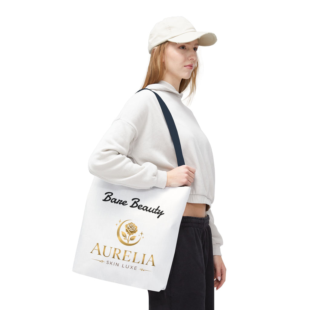 Aurelia Skin Luxe 'Bare Beauty' Logo Tote Bag