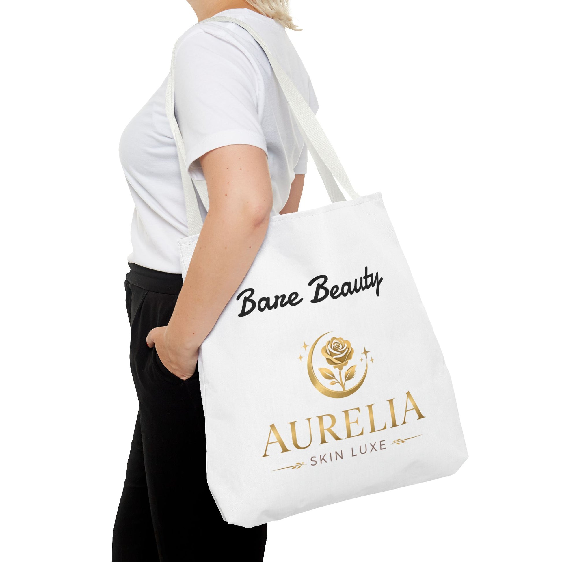 Aurelia Skin Luxe 'Bare Beauty' Logo Tote Bag