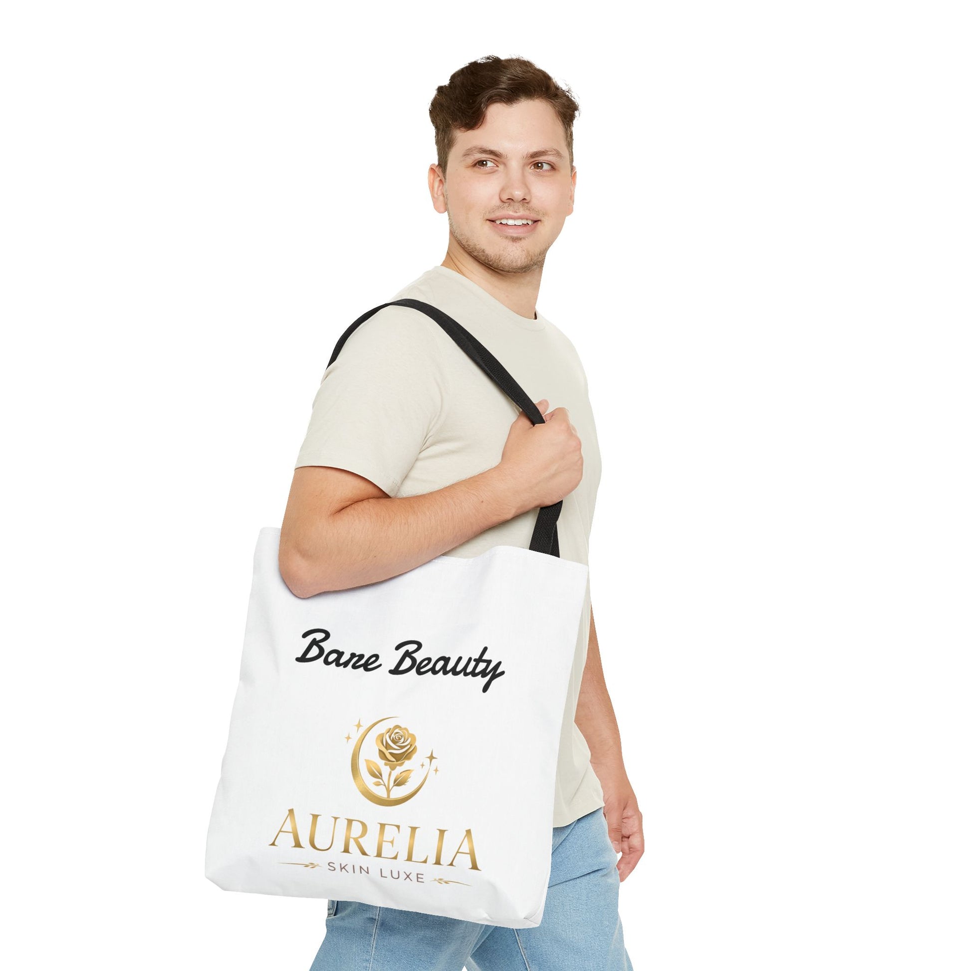 Aurelia Skin Luxe 'Bare Beauty' Logo Tote Bag
