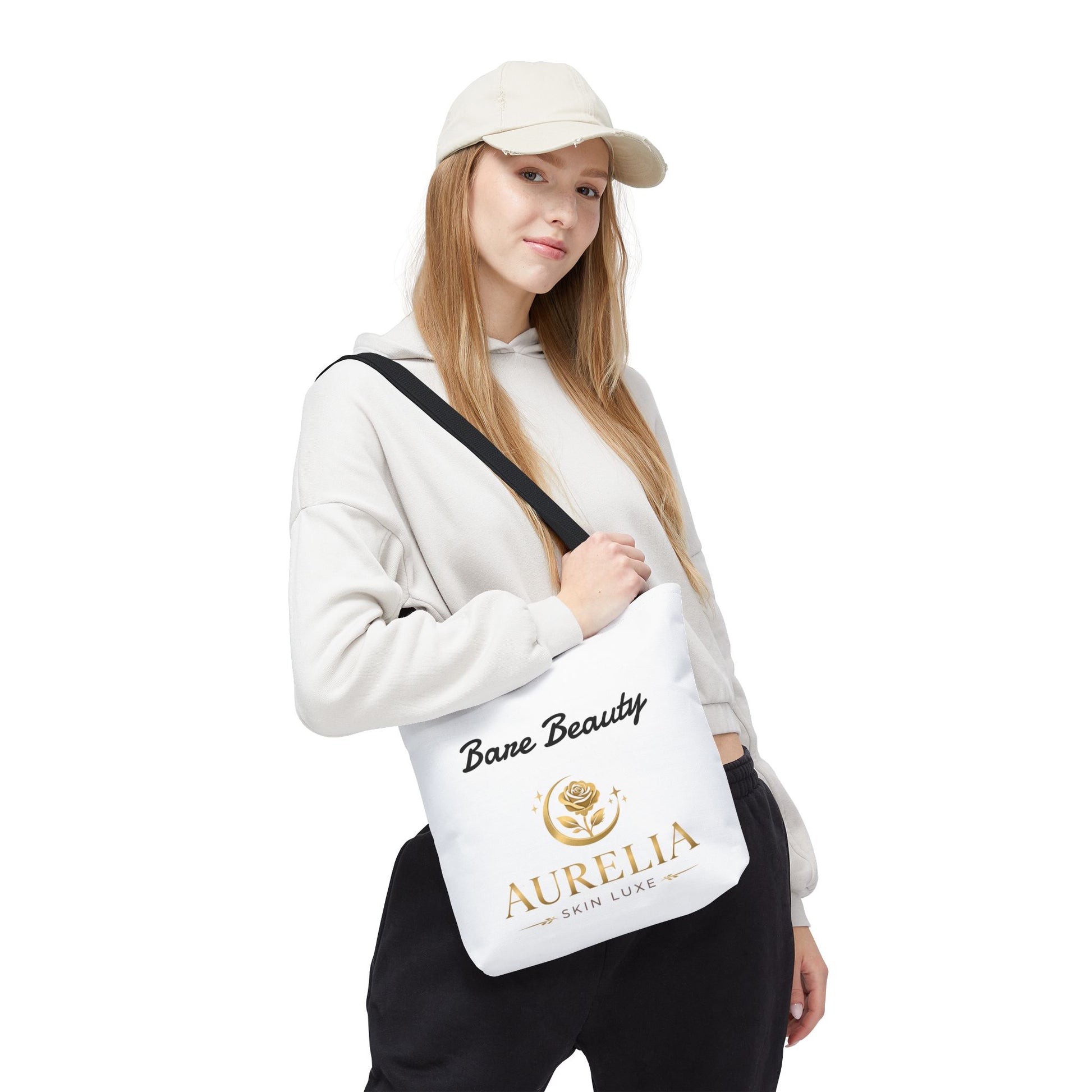 Aurelia Skin Luxe 'Bare Beauty' Logo Tote Bag