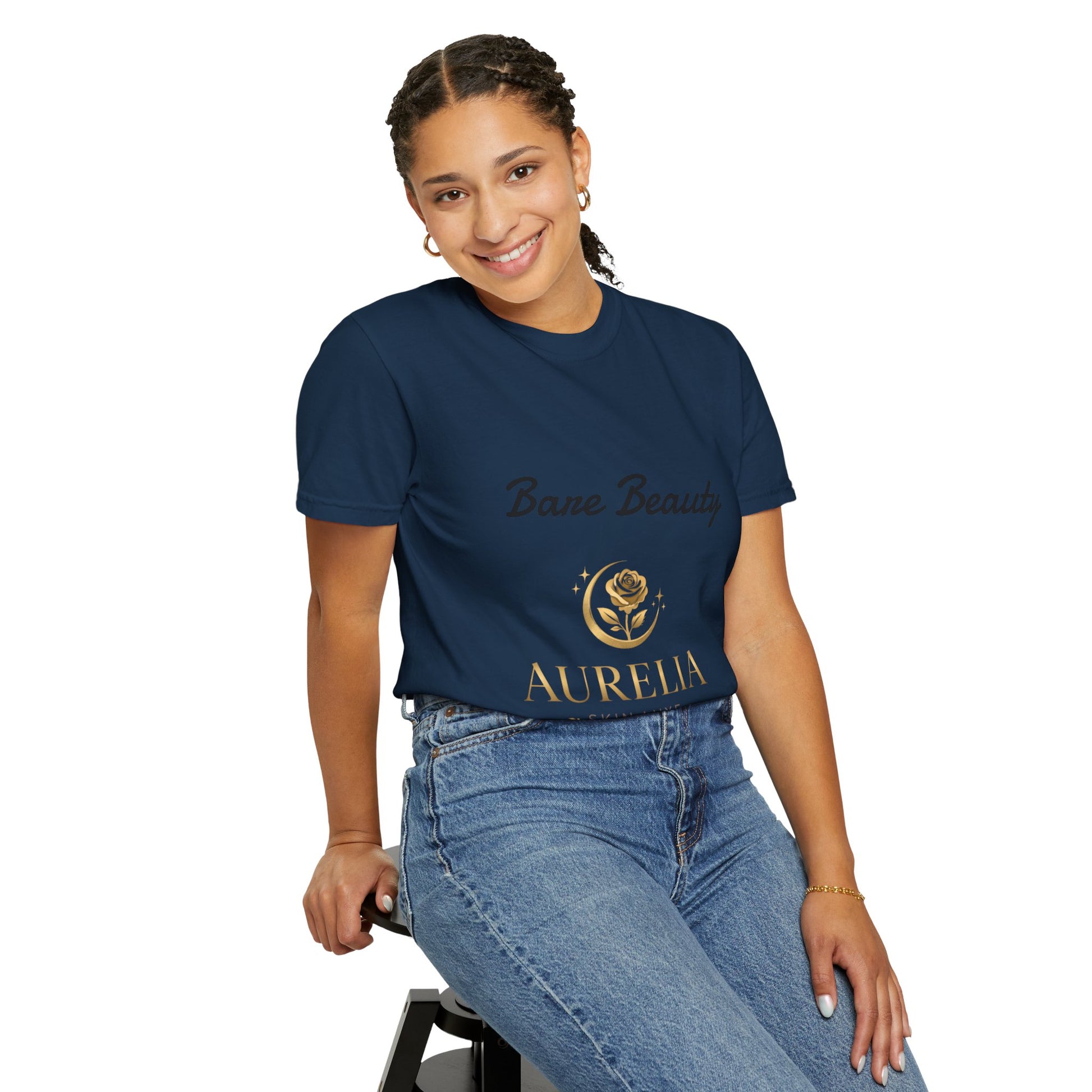 Aurelia Skin Luxe 'Bare Beauty' Logo T‑Shirt