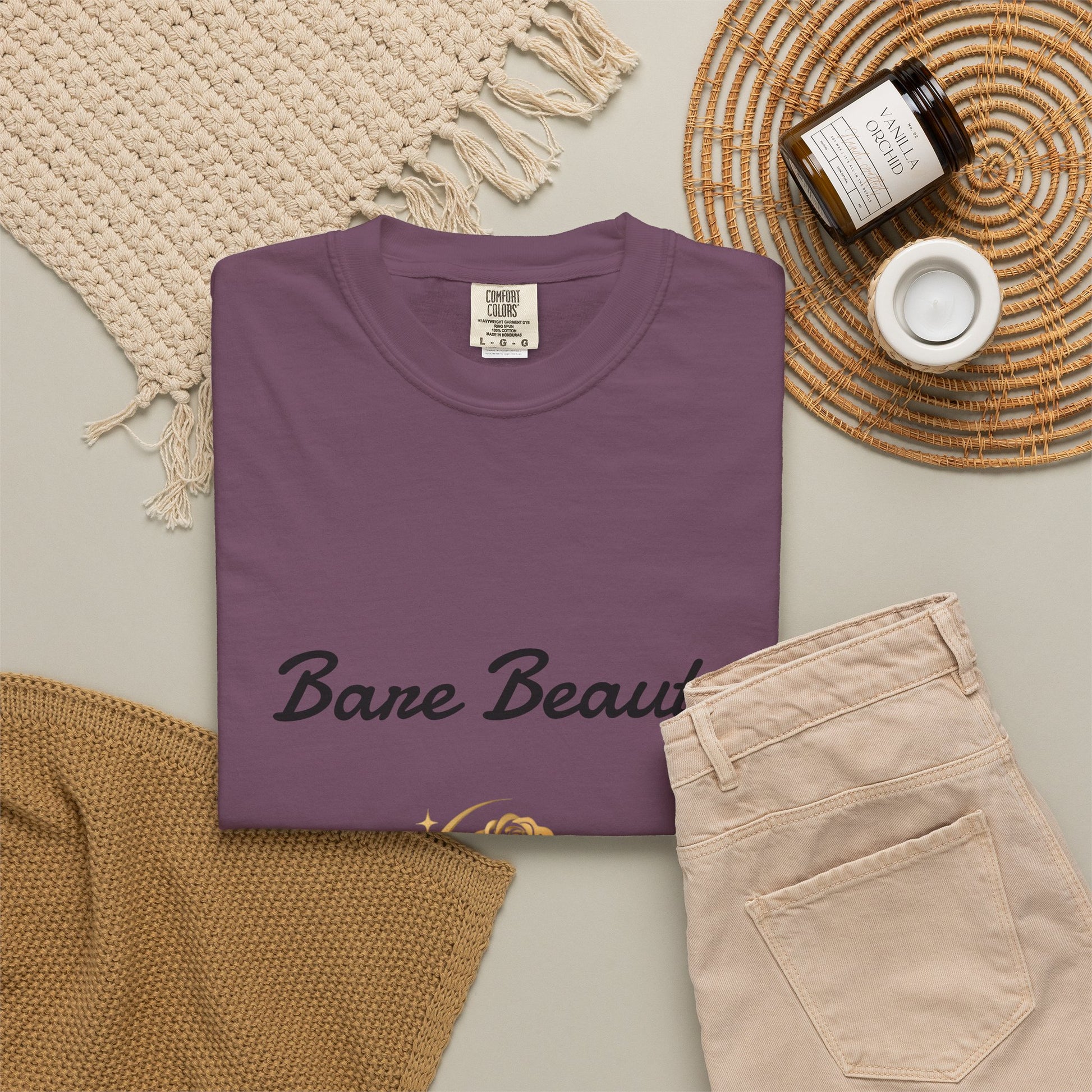 Aurelia Skin Luxe 'Bare Beauty' Logo T‑Shirt
