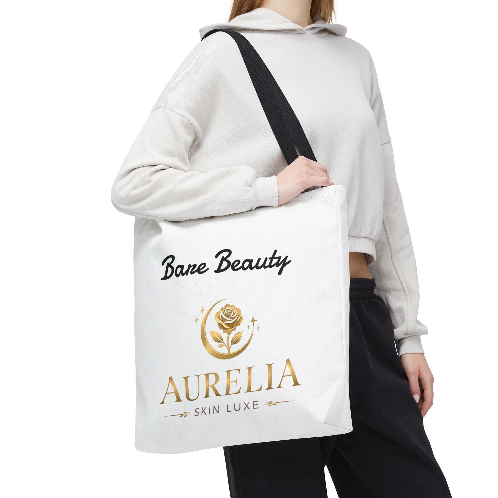Aurelia Skin Luxe 'Bare Beauty' Logo Tote Bag