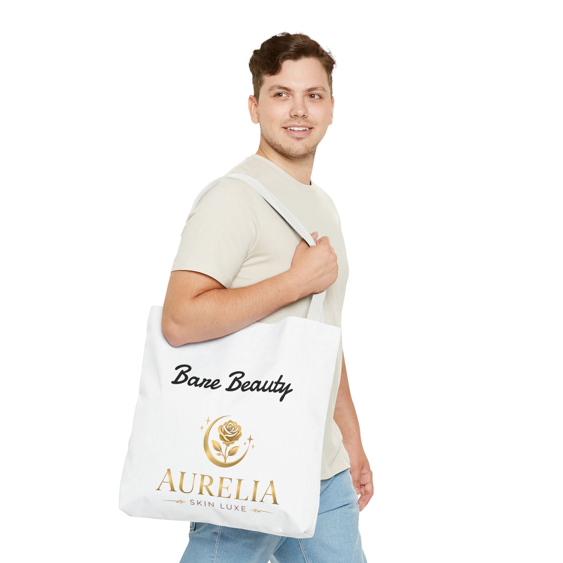 Aurelia Skin Luxe 'Bare Beauty' Logo Tote Bag