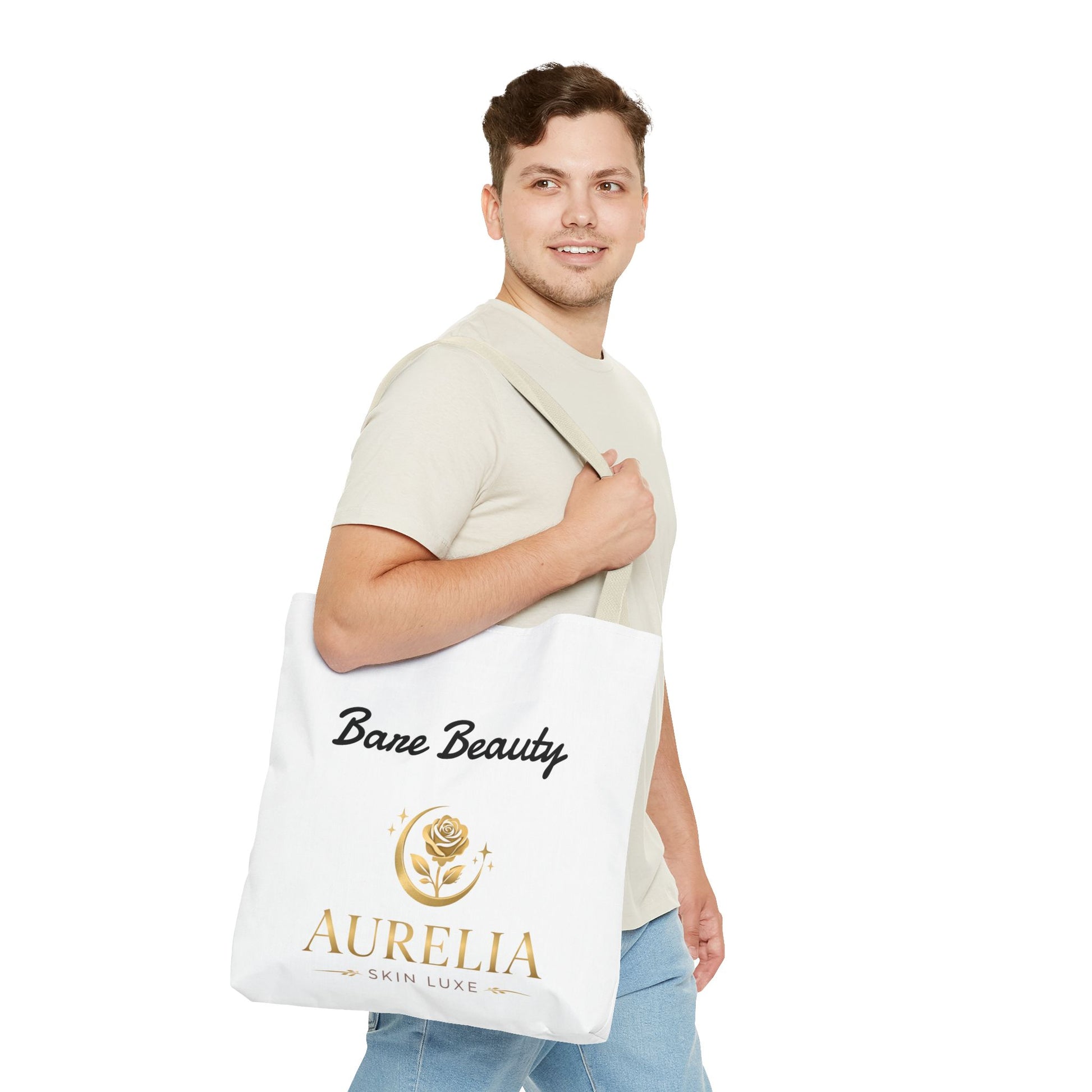 Aurelia Skin Luxe 'Bare Beauty' Logo Tote Bag