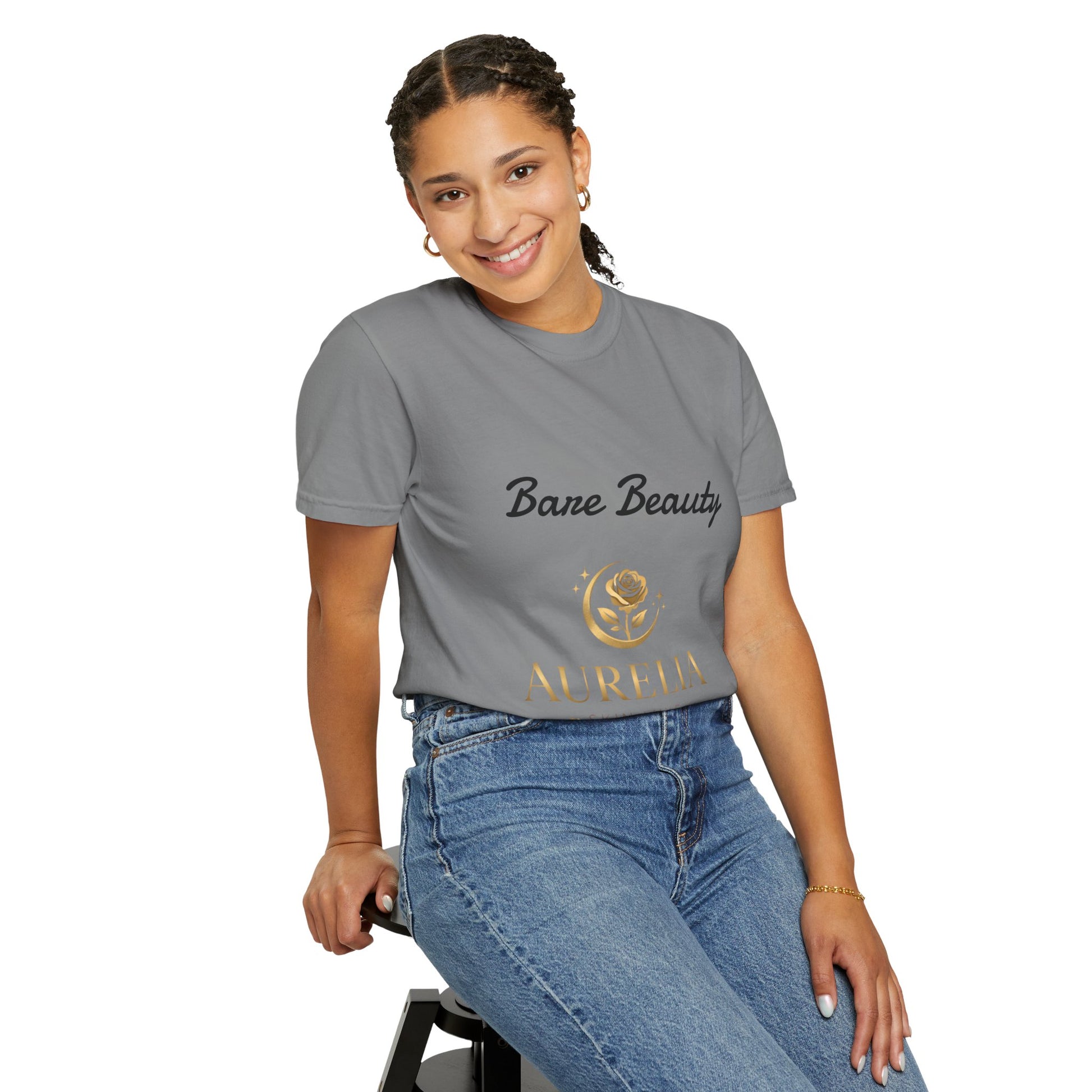 Aurelia Skin Luxe 'Bare Beauty' Logo T‑Shirt