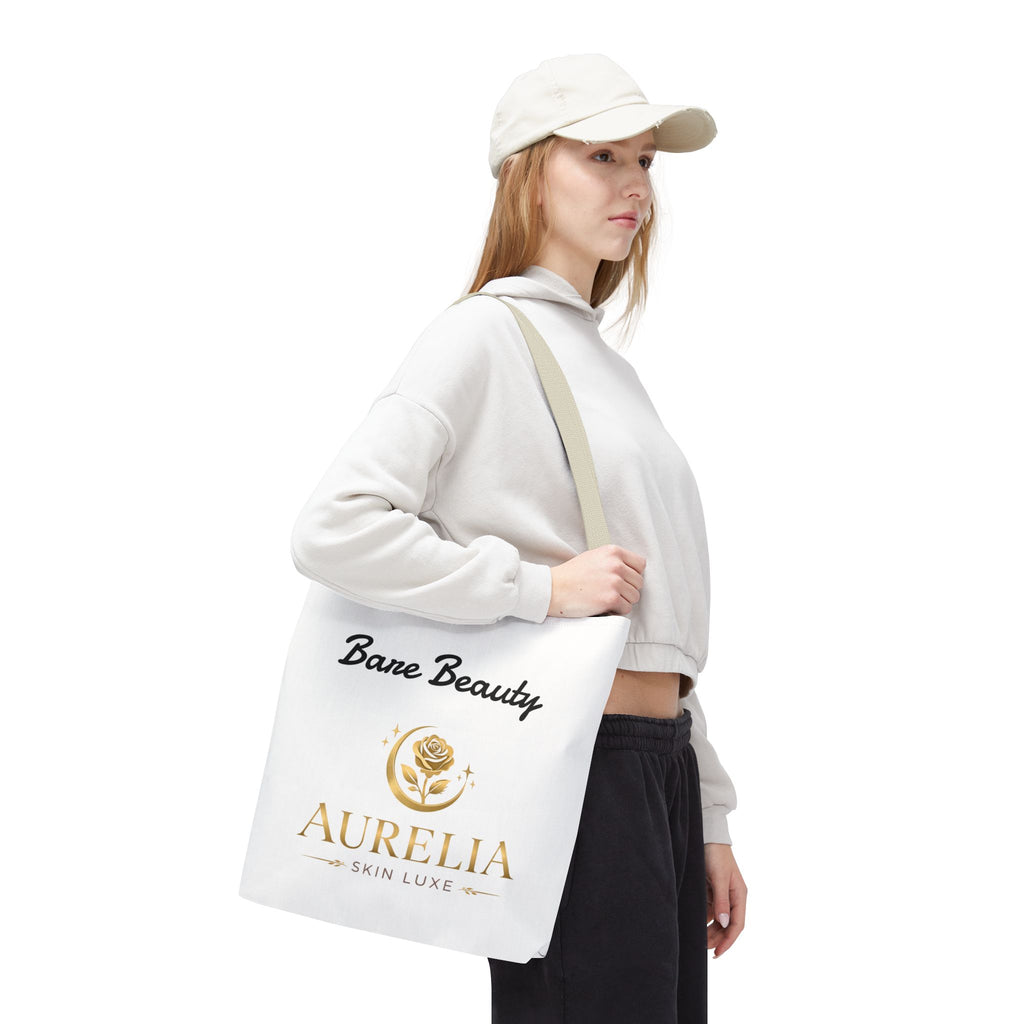Aurelia Skin Luxe 'Bare Beauty' Logo Tote Bag