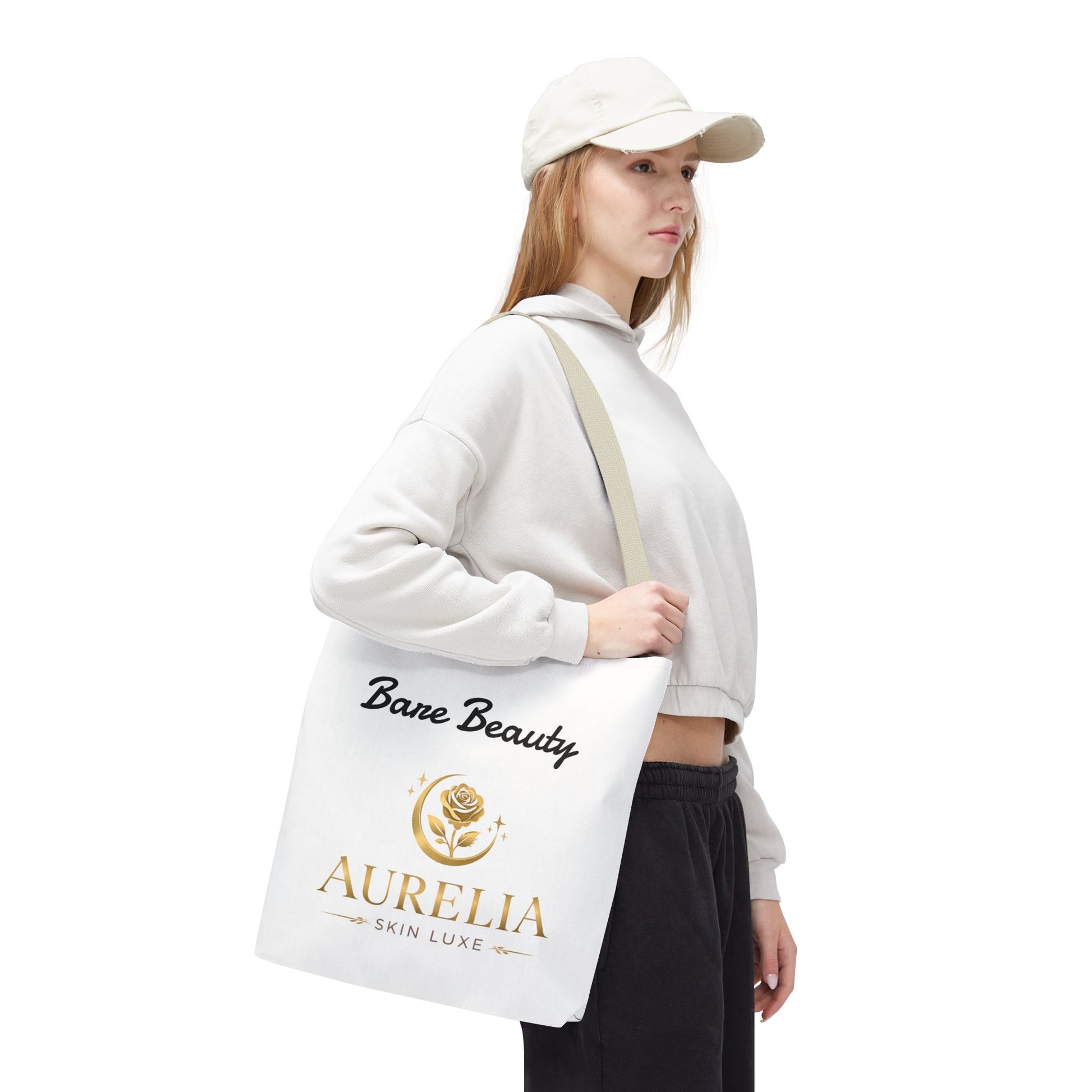 Aurelia Skin Luxe 'Bare Beauty' Logo Tote Bag