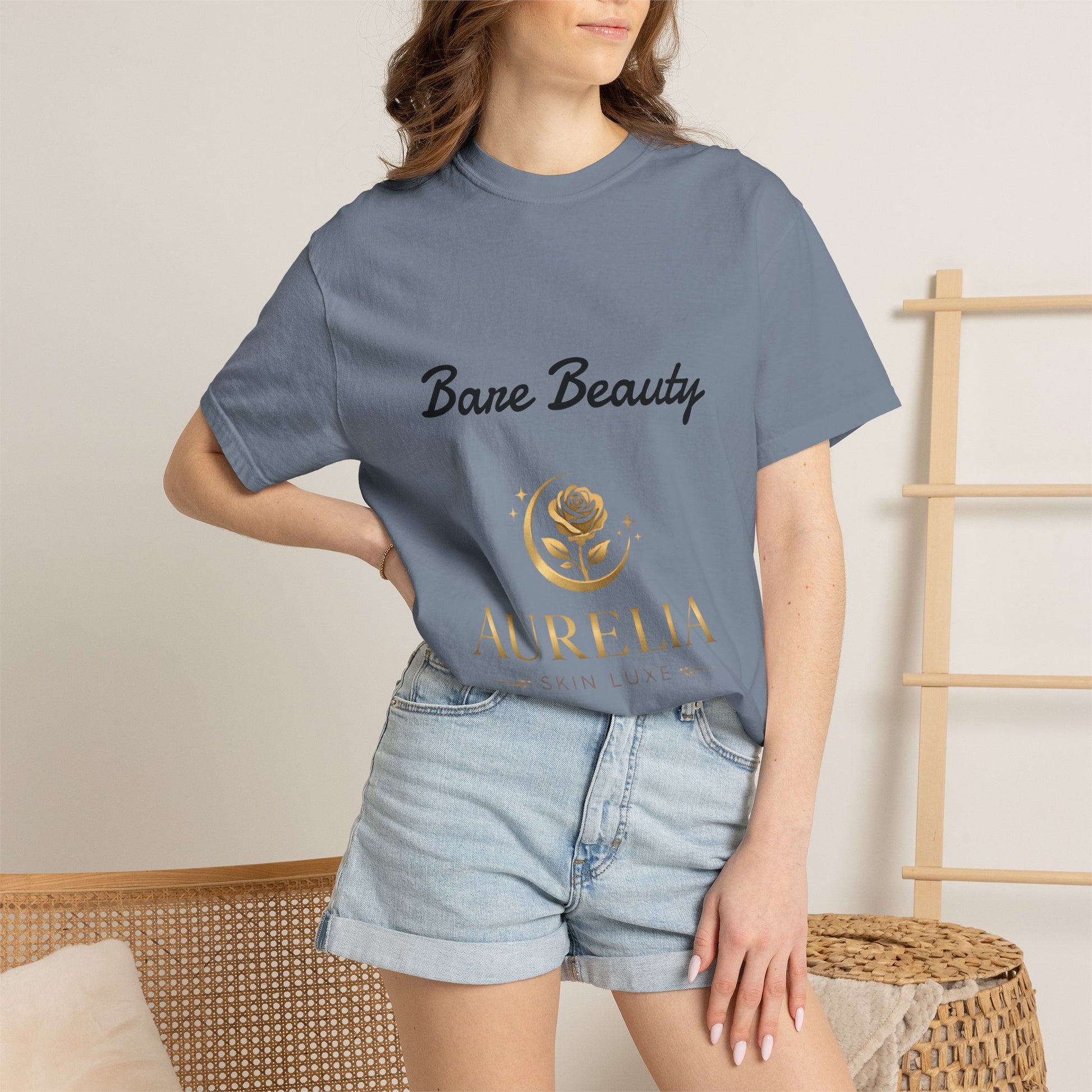 Aurelia Skin Luxe 'Bare Beauty' Logo T‑Shirt
