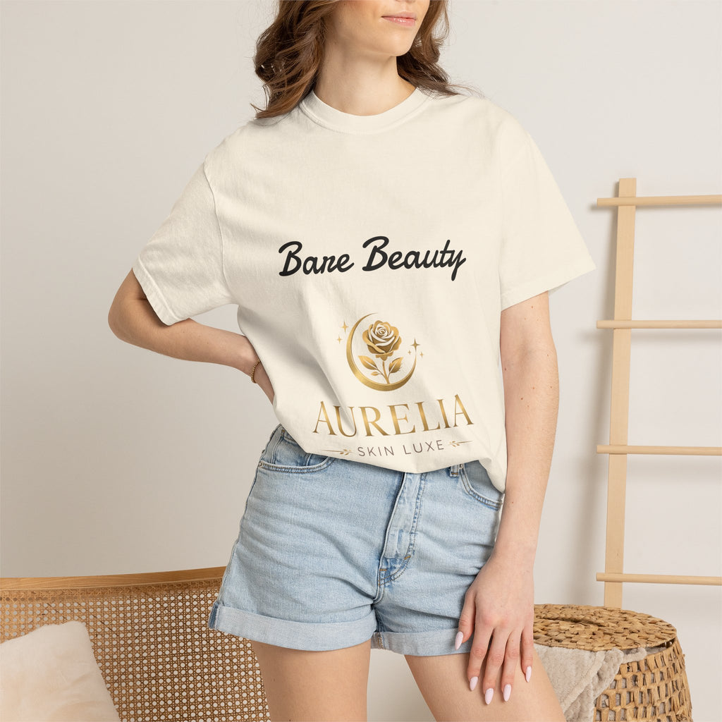 Aurelia Skin Luxe 'Bare Beauty' Logo T‑Shirt