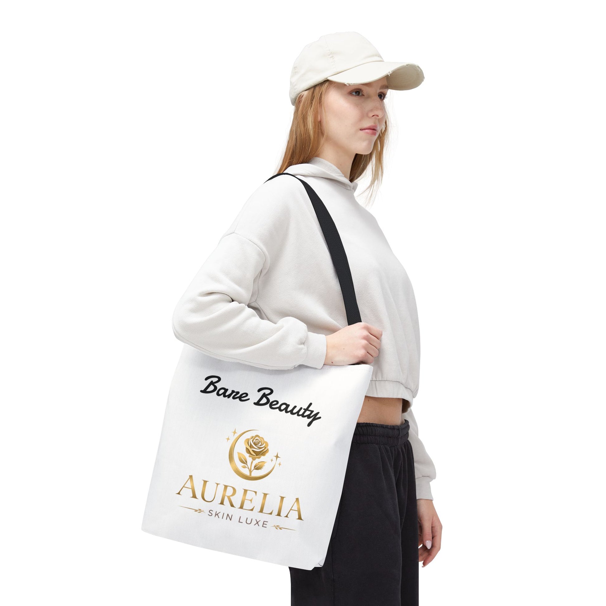 Aurelia Skin Luxe 'Bare Beauty' Logo Tote Bag