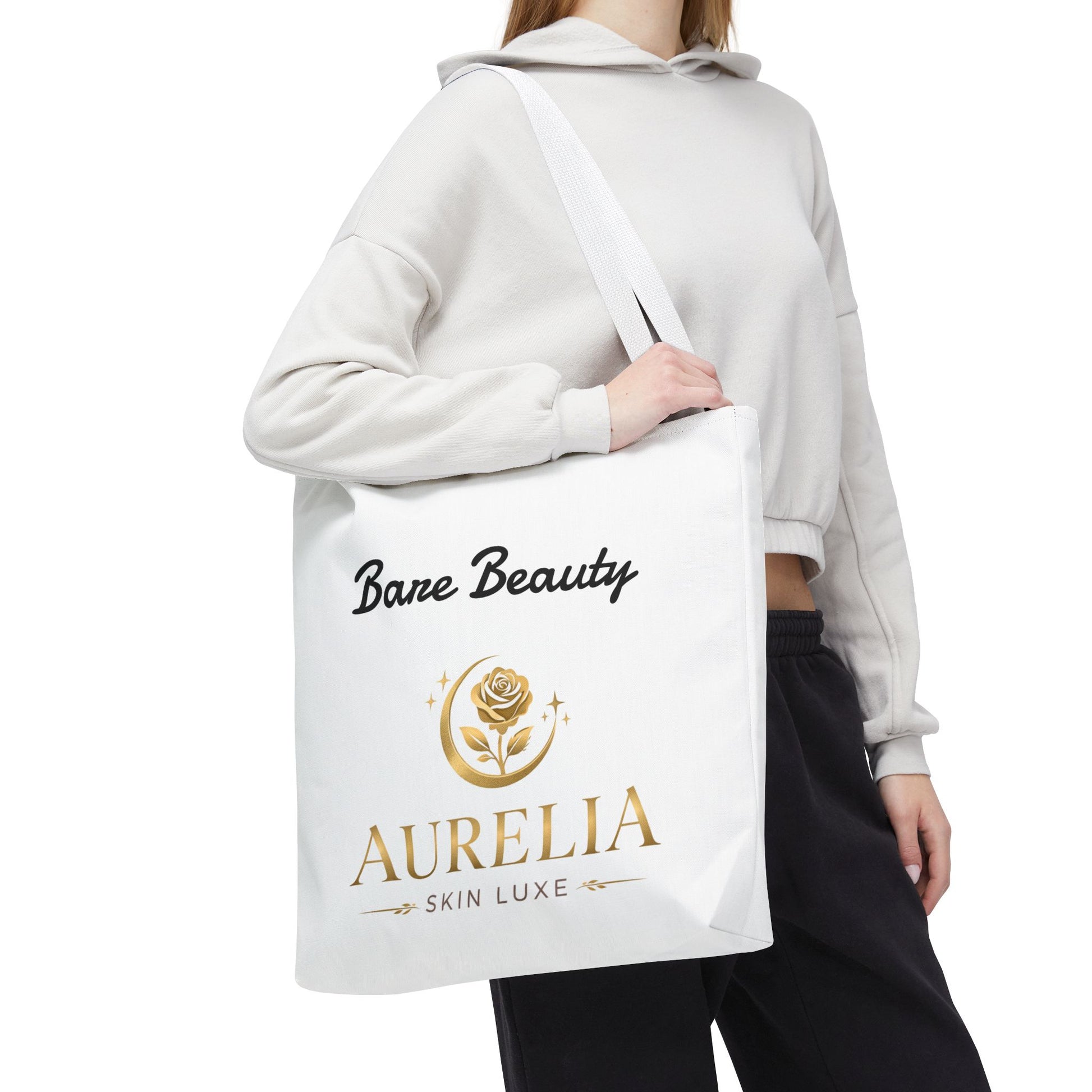 Aurelia Skin Luxe 'Bare Beauty' Logo Tote Bag