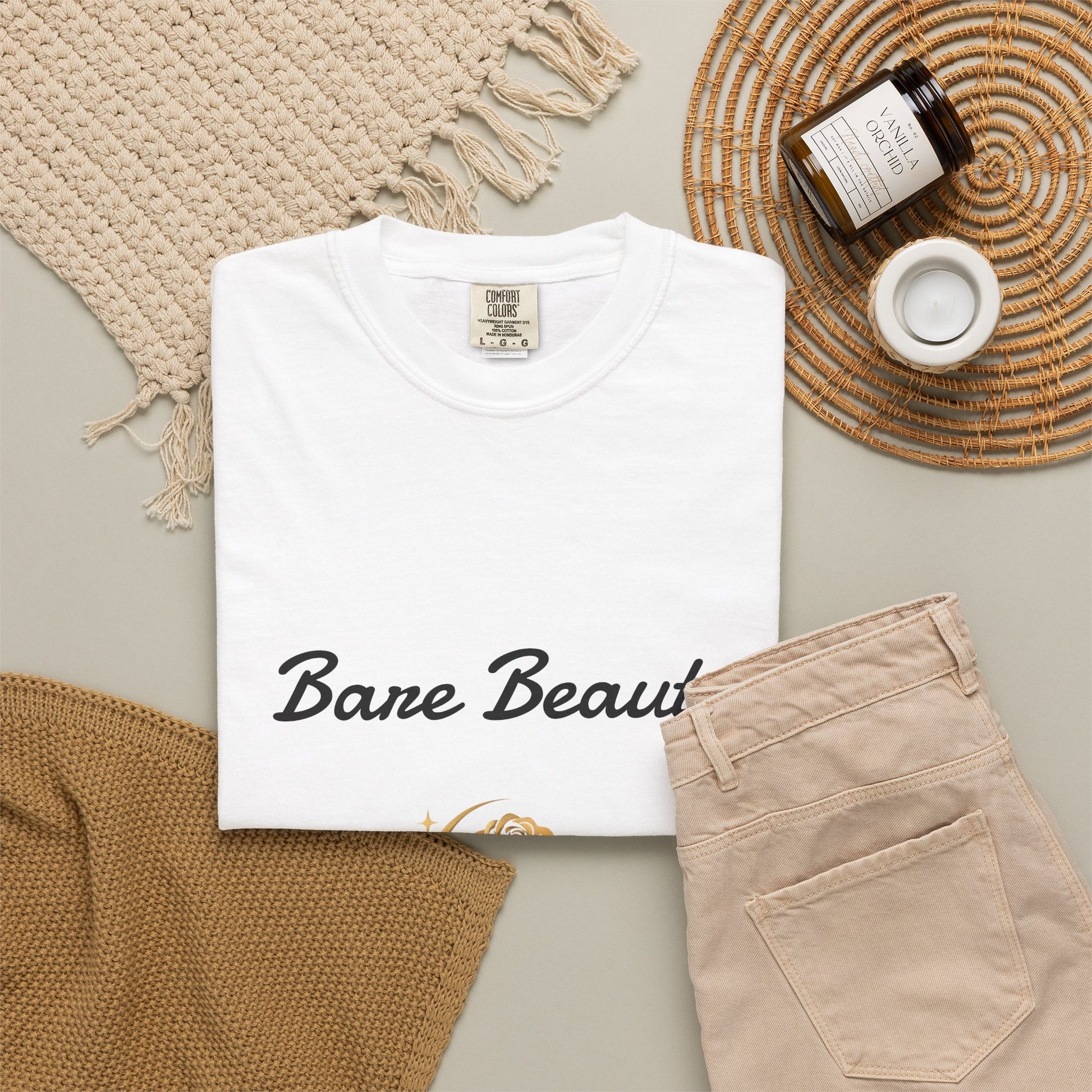 Aurelia Skin Luxe 'Bare Beauty' Logo T‑Shirt