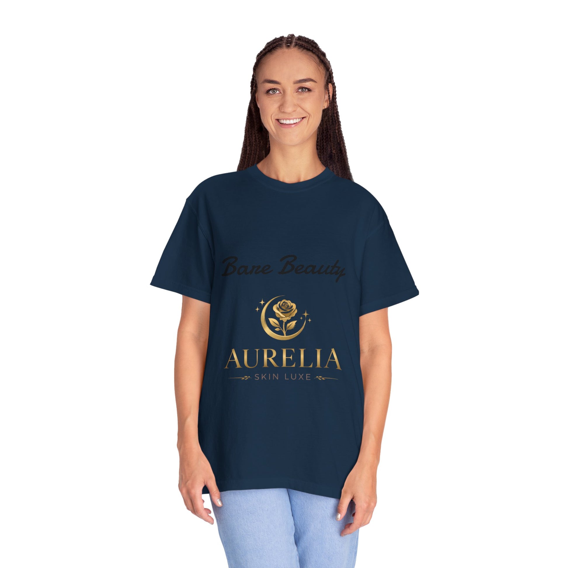 Aurelia Skin Luxe 'Bare Beauty' Logo T‑Shirt