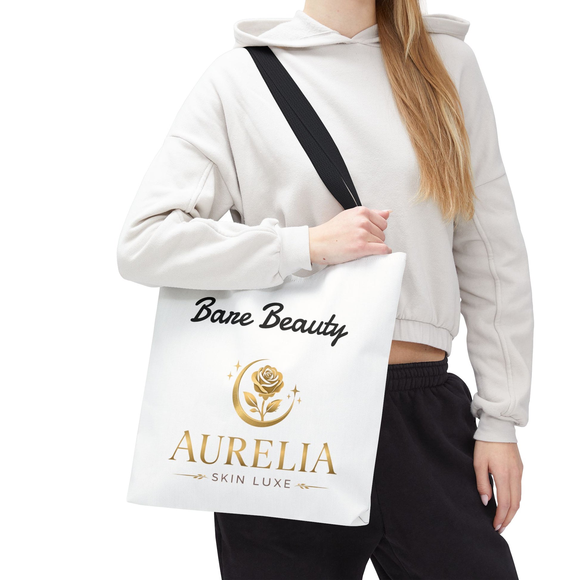 Aurelia Skin Luxe 'Bare Beauty' Logo Tote Bag