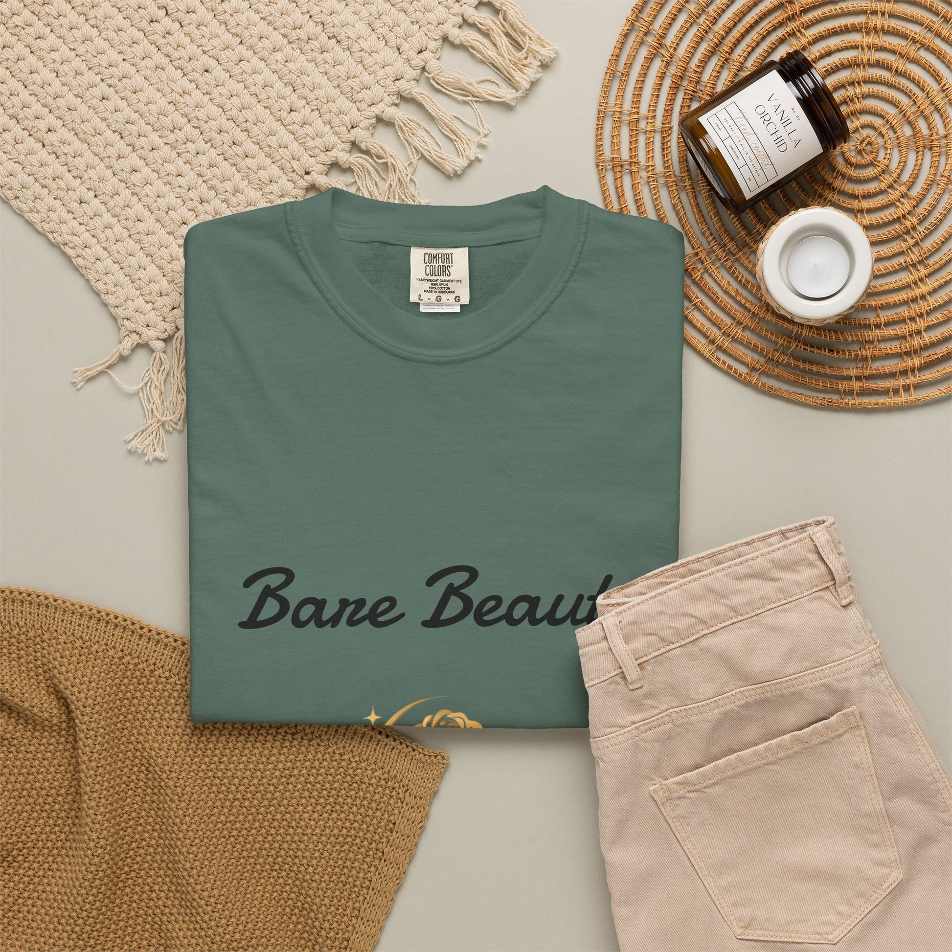 Aurelia Skin Luxe 'Bare Beauty' Logo T‑Shirt