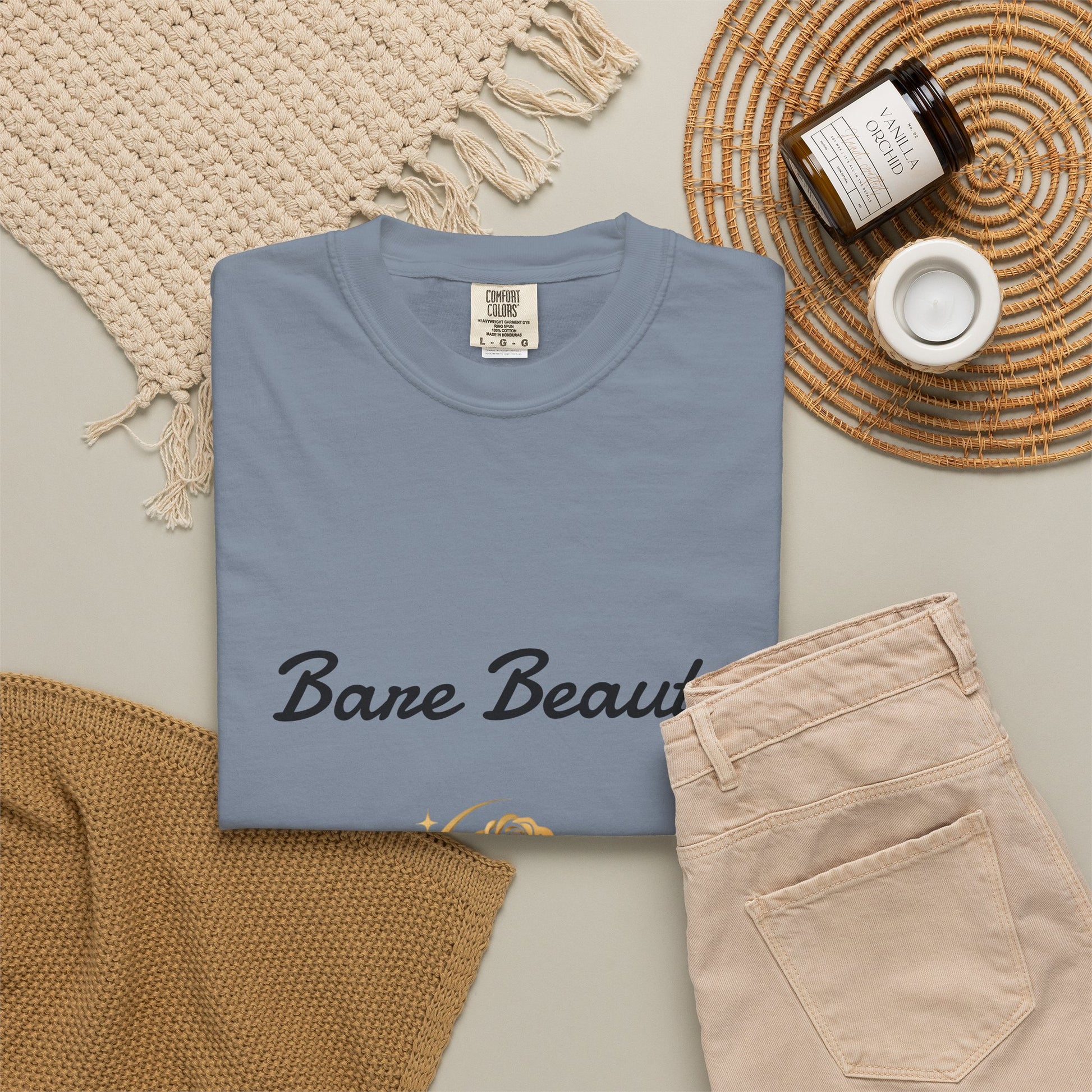 Aurelia Skin Luxe 'Bare Beauty' Logo T‑Shirt