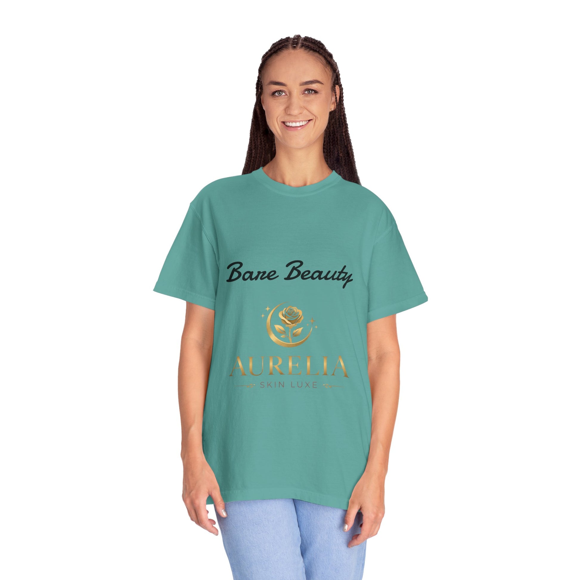 Aurelia Skin Luxe 'Bare Beauty' Logo T‑Shirt