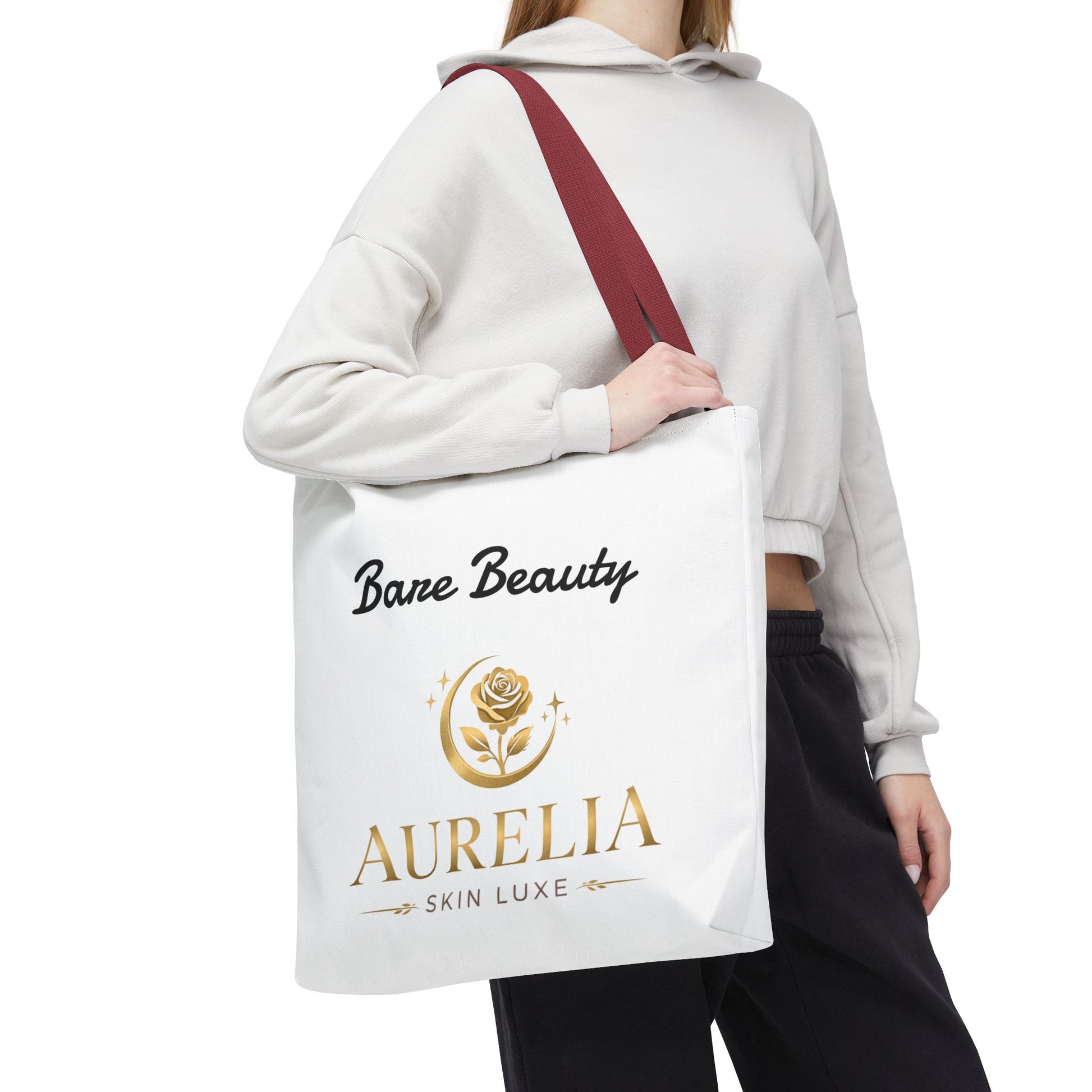Aurelia Skin Luxe 'Bare Beauty' Logo Tote Bag