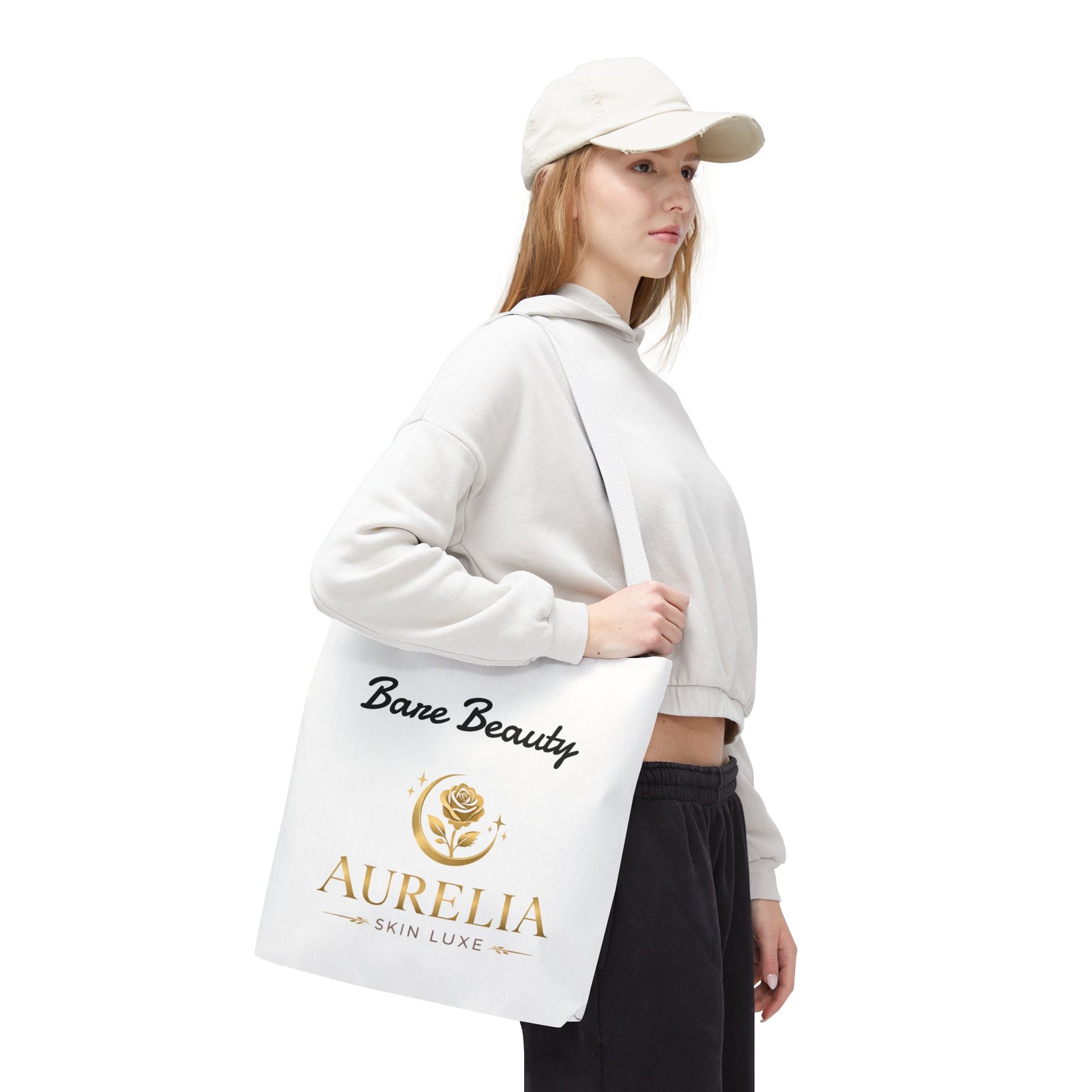 Aurelia Skin Luxe 'Bare Beauty' Logo Tote Bag