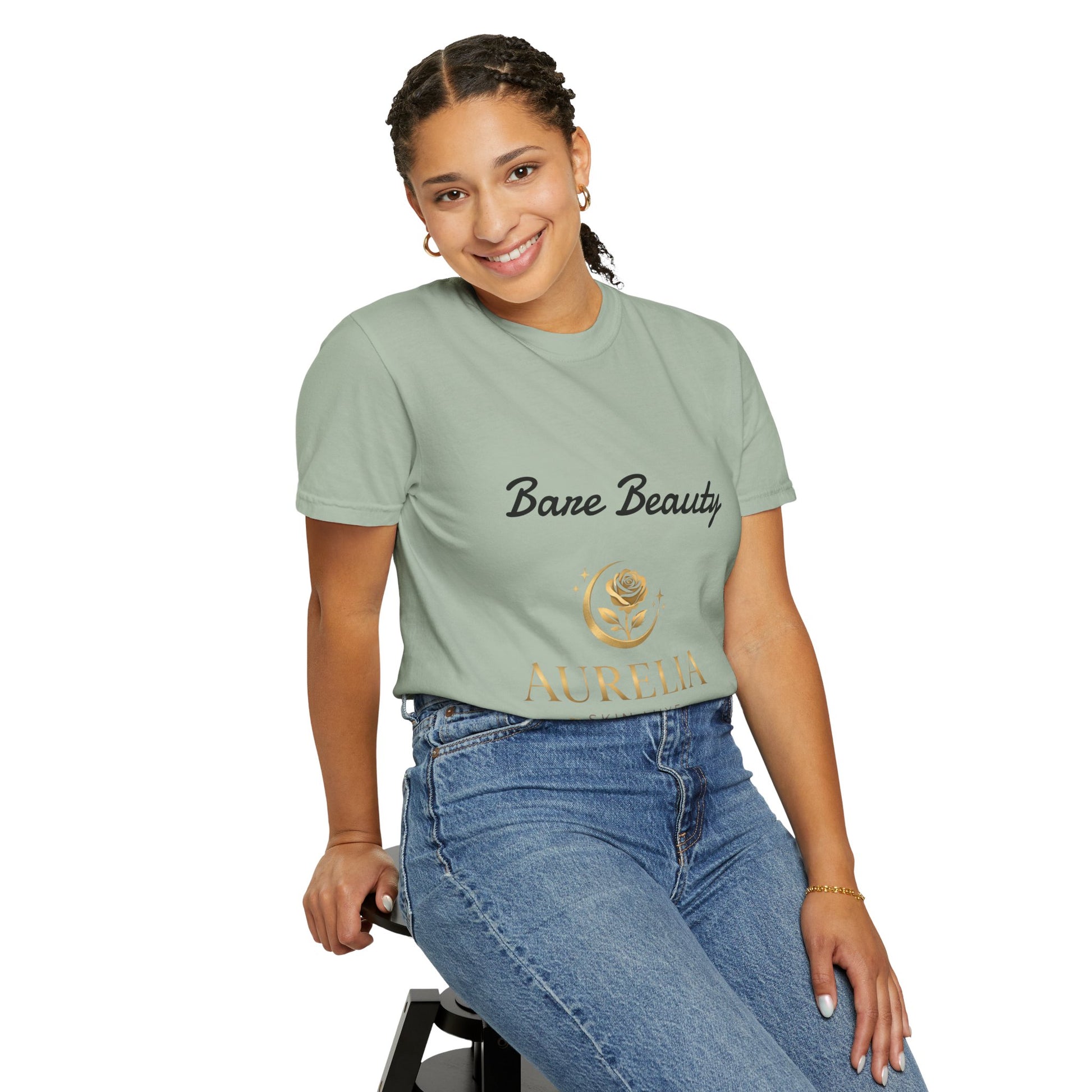 Aurelia Skin Luxe 'Bare Beauty' Logo T‑Shirt
