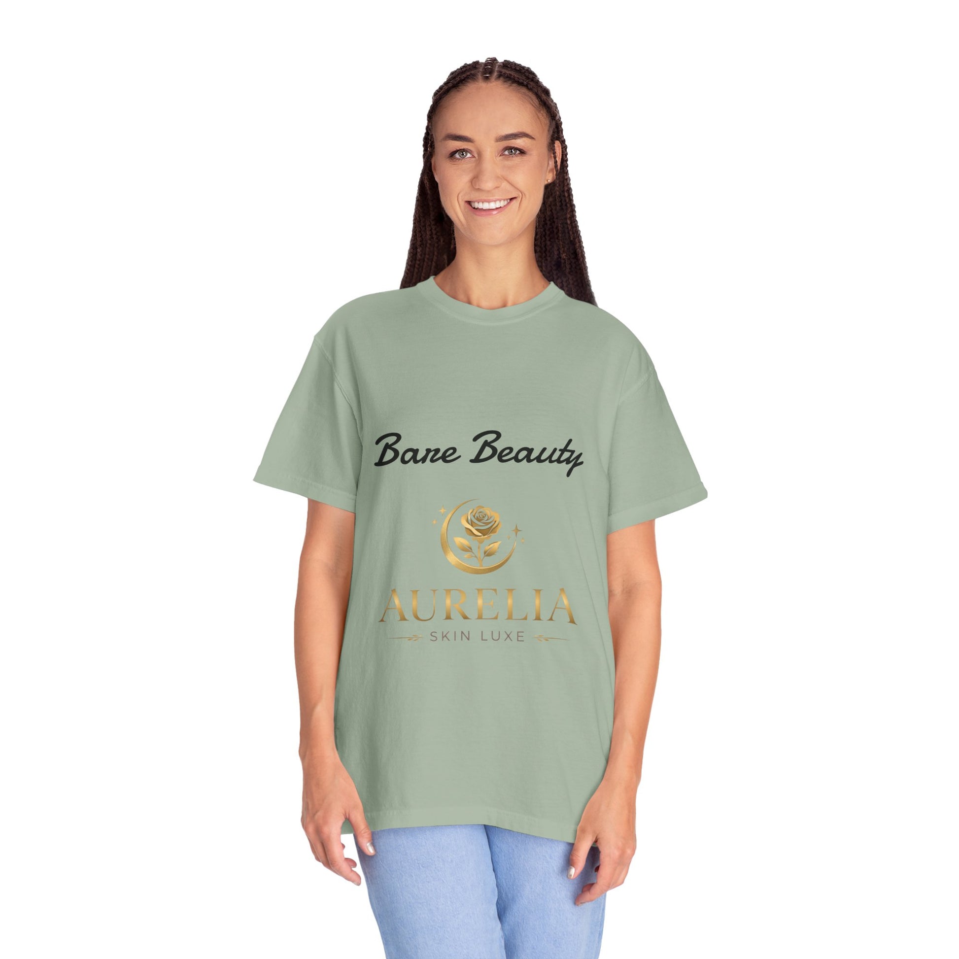 Aurelia Skin Luxe 'Bare Beauty' Logo T‑Shirt