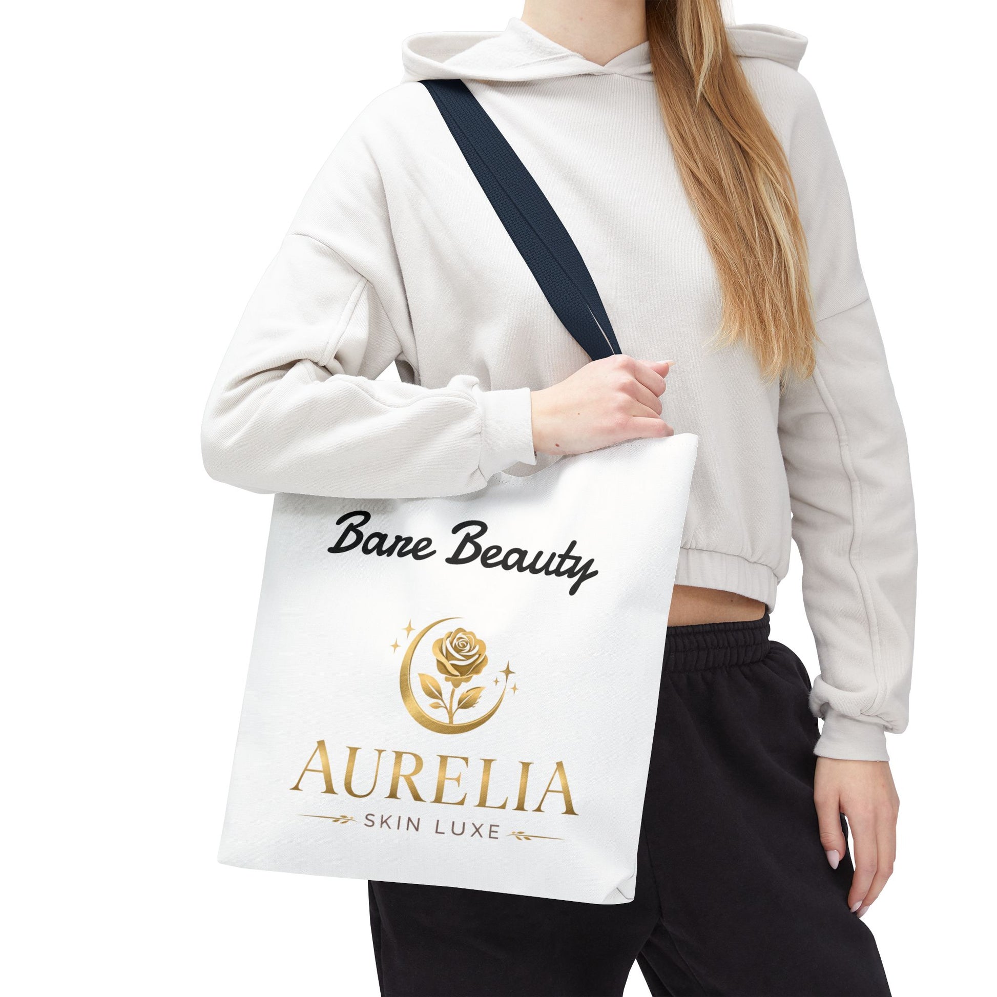 Aurelia Skin Luxe 'Bare Beauty' Logo Tote Bag