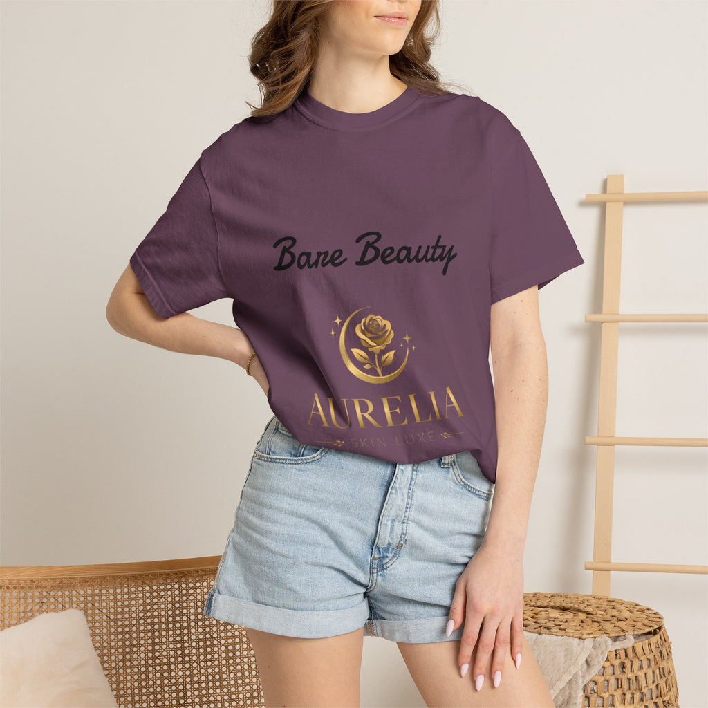 Aurelia Skin Luxe 'Bare Beauty' Logo T‑Shirt