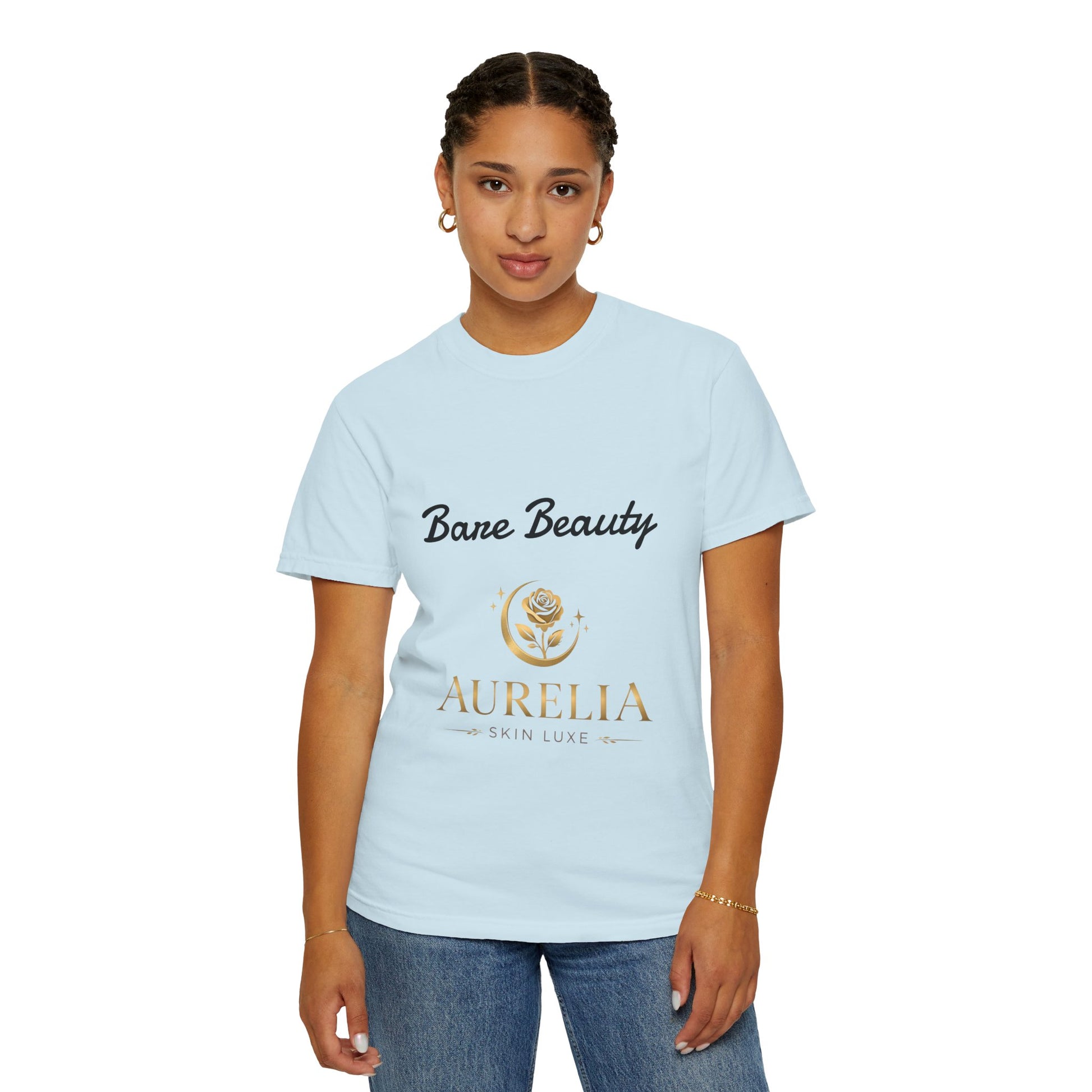 Aurelia Skin Luxe 'Bare Beauty' Logo T‑Shirt