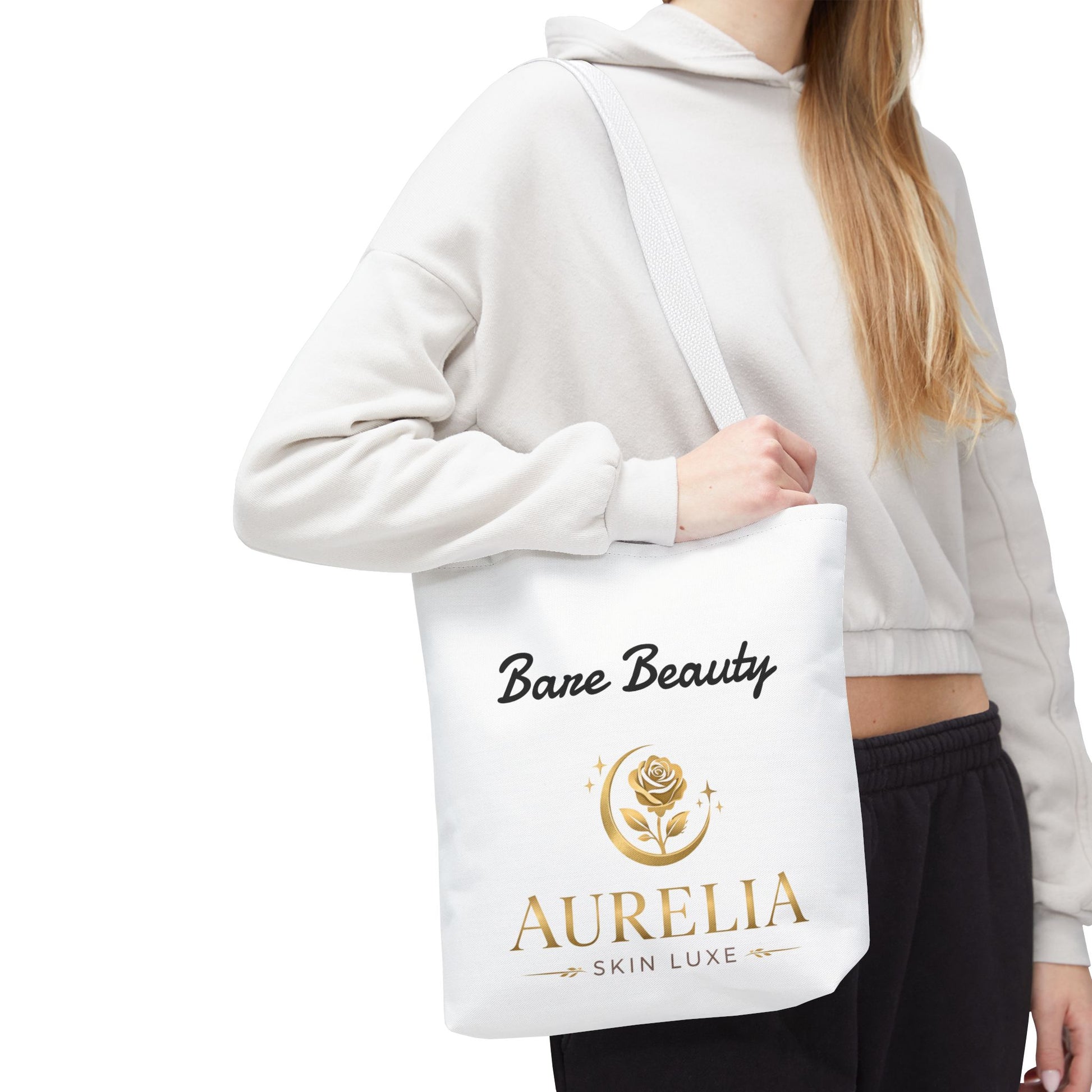 Aurelia Skin Luxe 'Bare Beauty' Logo Tote Bag