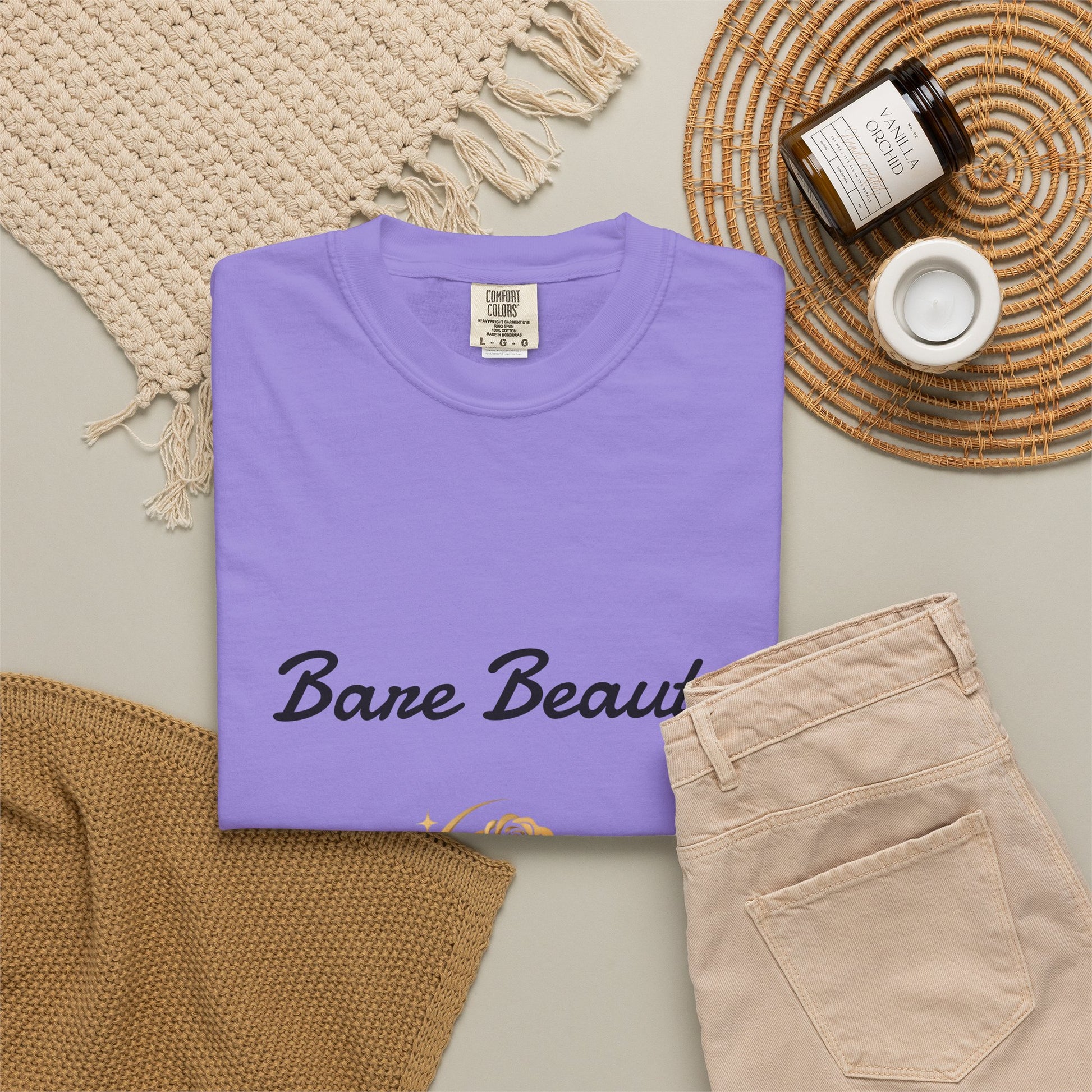 Aurelia Skin Luxe 'Bare Beauty' Logo T‑Shirt