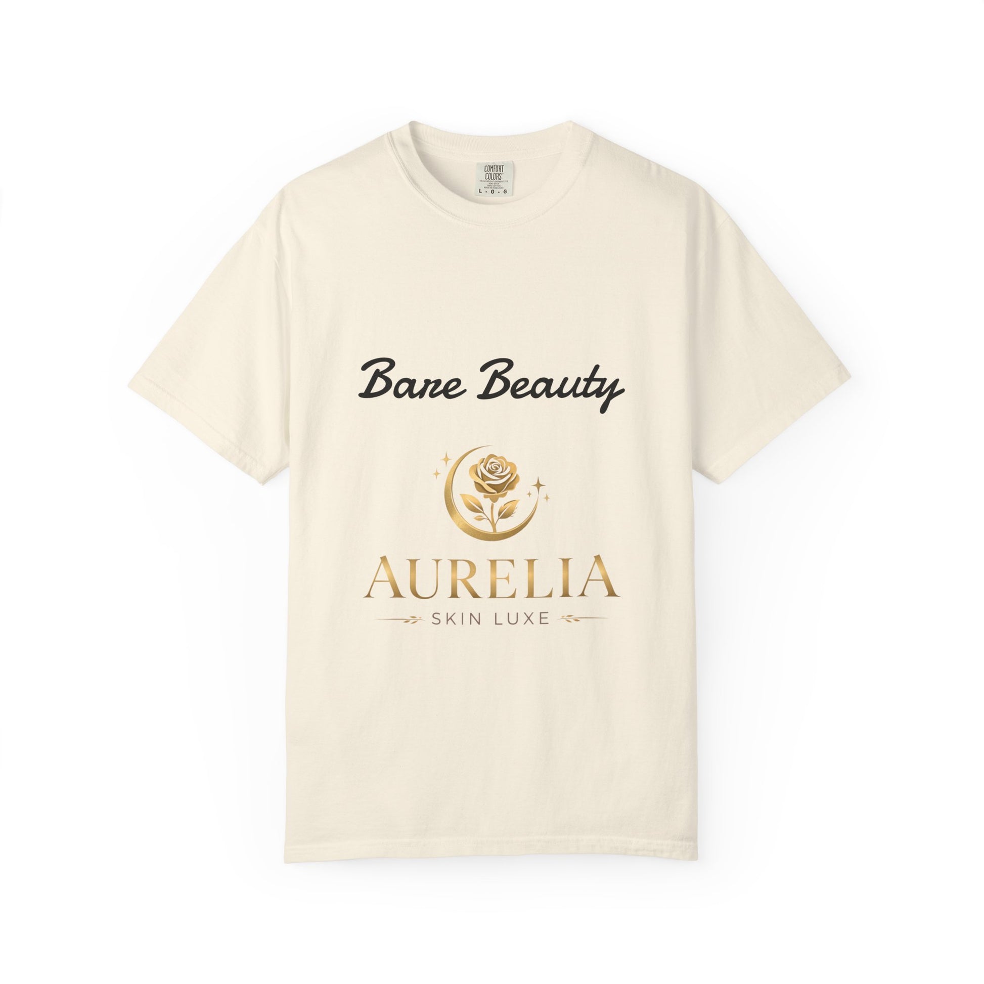 Aurelia Skin Luxe 'Bare Beauty' Logo T‑Shirt