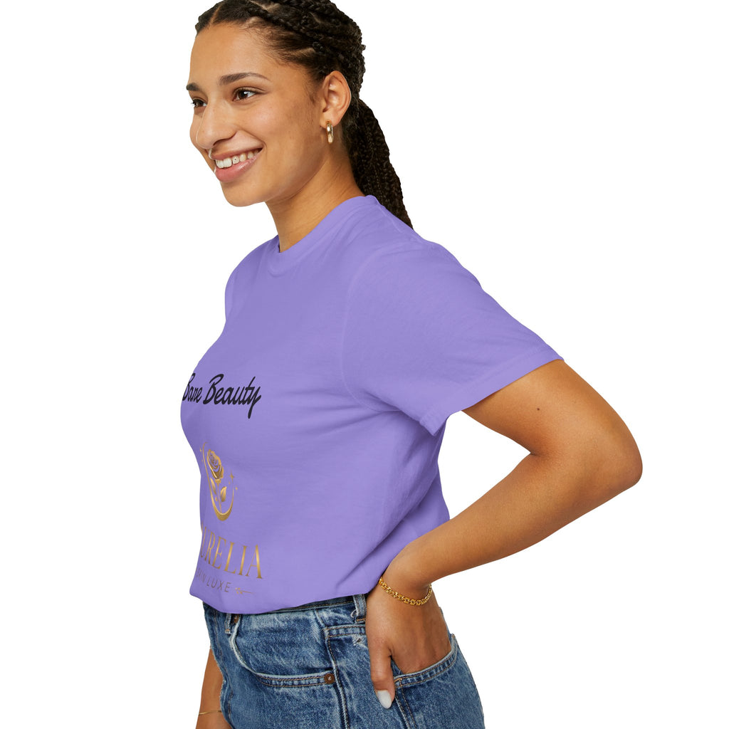 Aurelia Skin Luxe 'Bare Beauty' Logo T‑Shirt