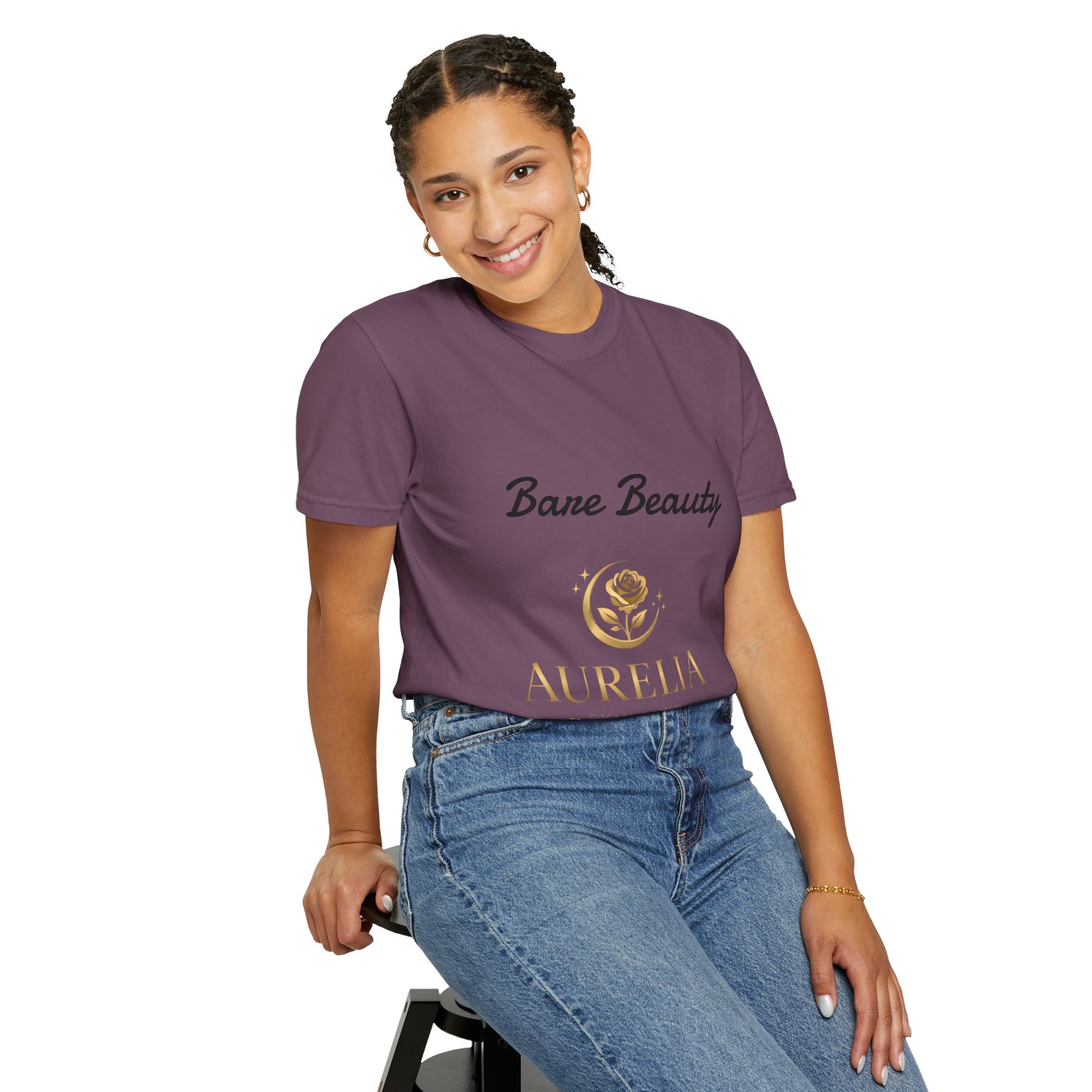 Aurelia Skin Luxe 'Bare Beauty' Logo T‑Shirt