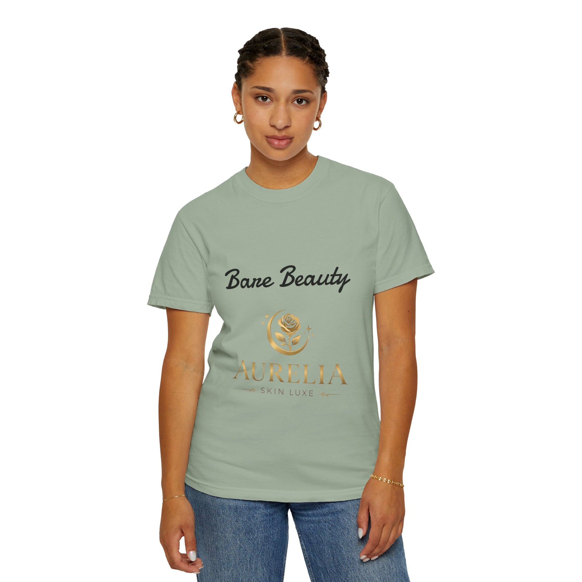 Aurelia Skin Luxe 'Bare Beauty' Logo T‑Shirt