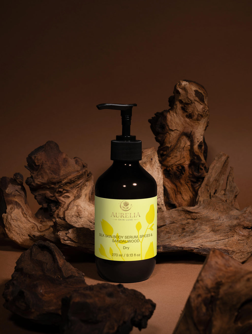 Silk Skin Body Serum, Spices & Sandalwood - Aurelia Skin Luxe