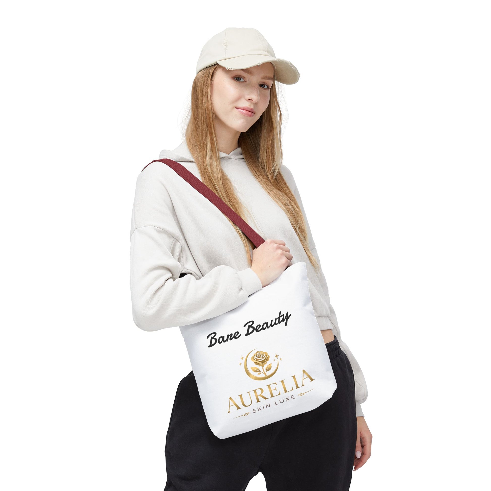 Aurelia Skin Luxe 'Bare Beauty' Logo Tote Bag